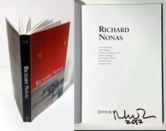 Used Monograph on post-Minimal sculptor Richard Nonas (hand signed by Richard Nonas)