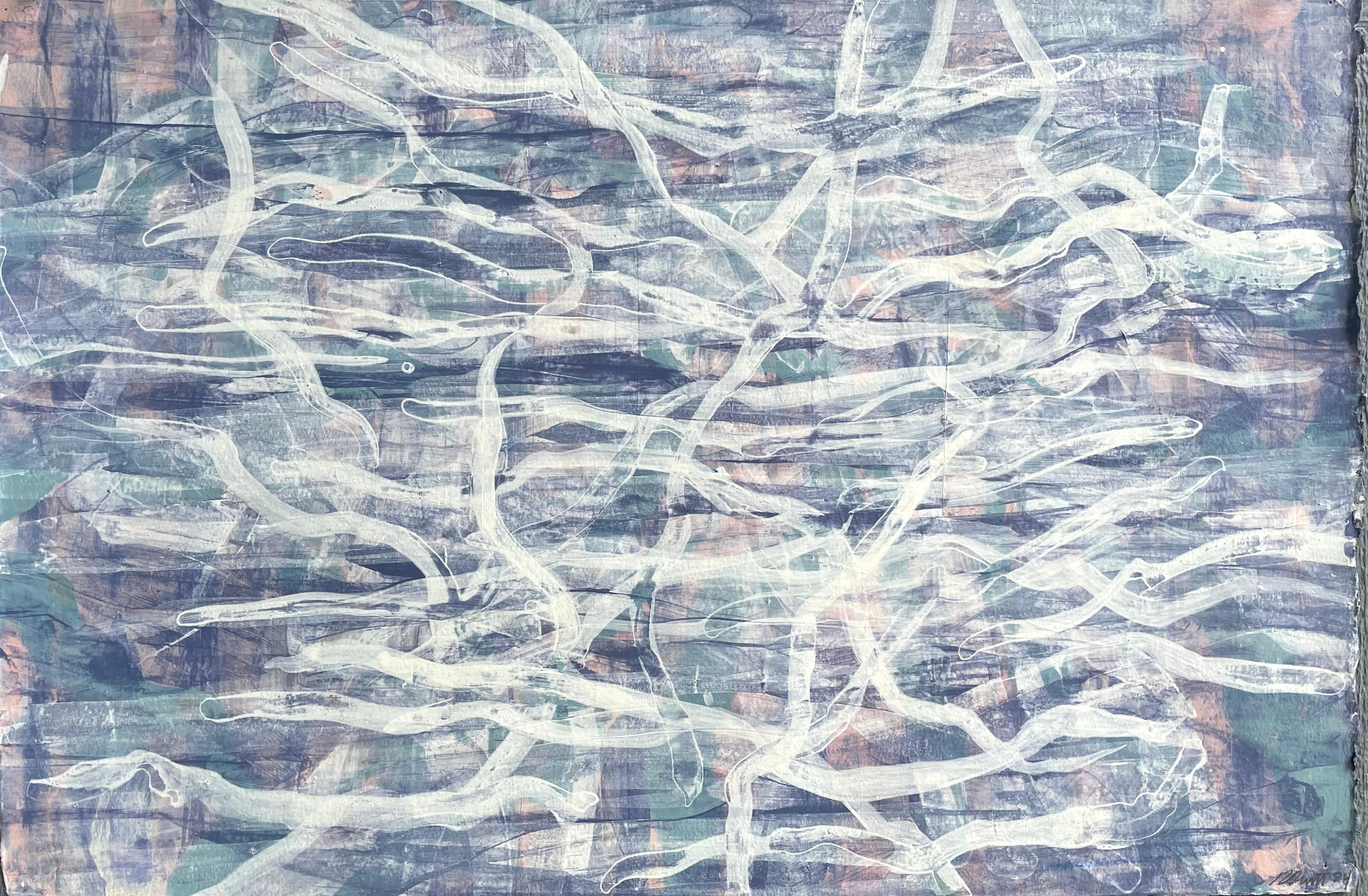 Richard Orient Abstract Painting – Eintauchen #2