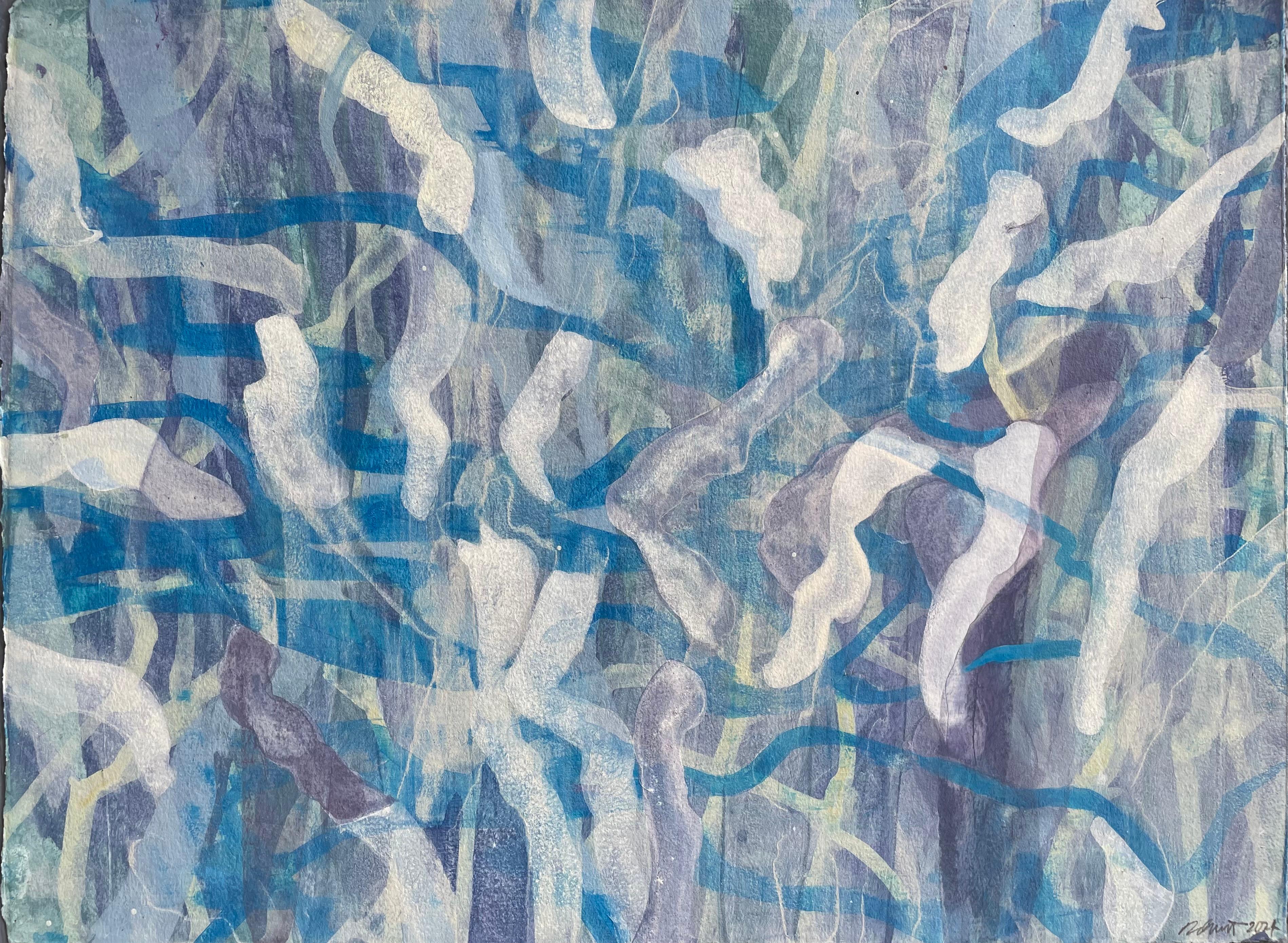 Richard Orient Abstract Painting – Eintauchen #6