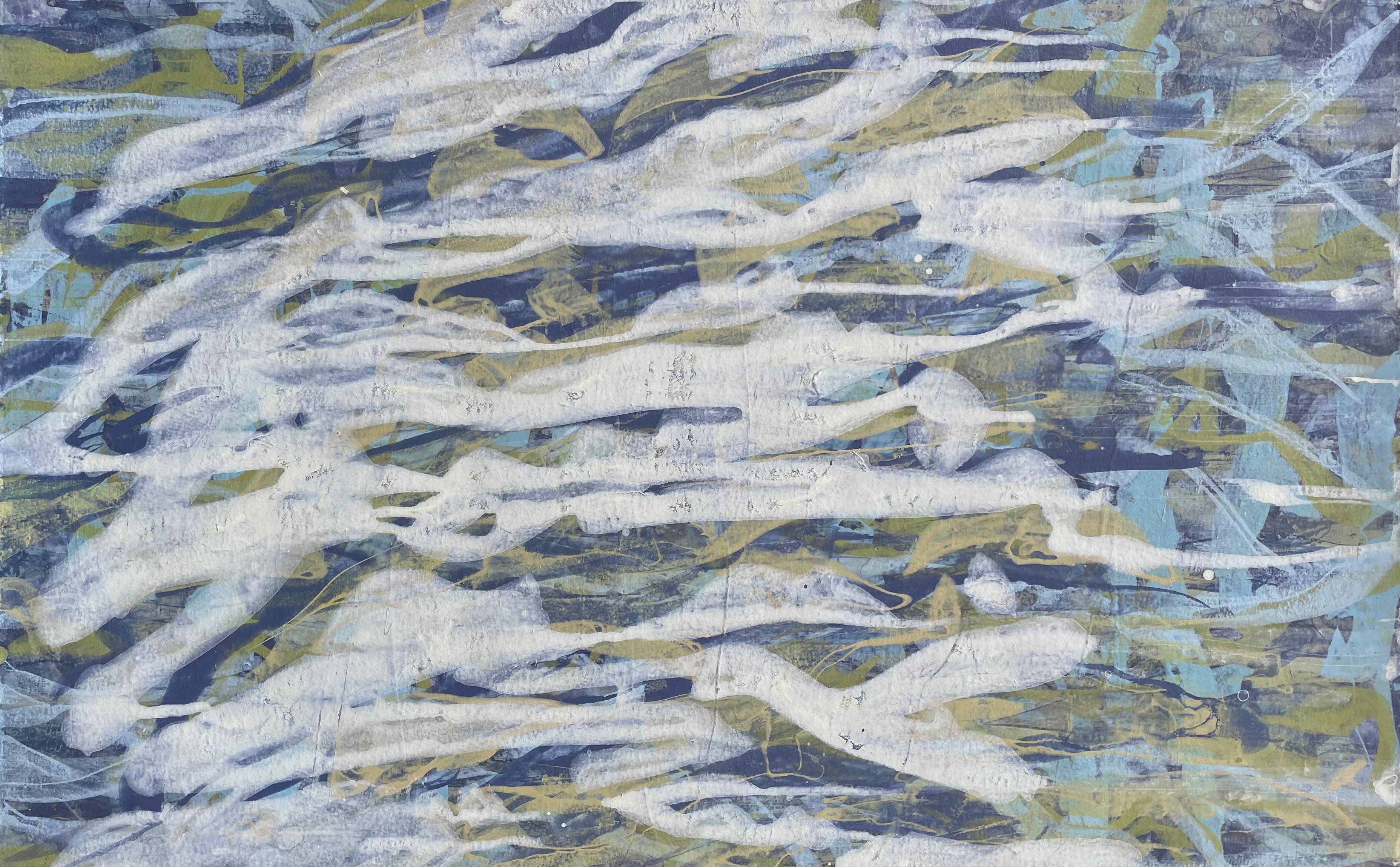 Richard Orient Abstract Painting – Eintauchen #7