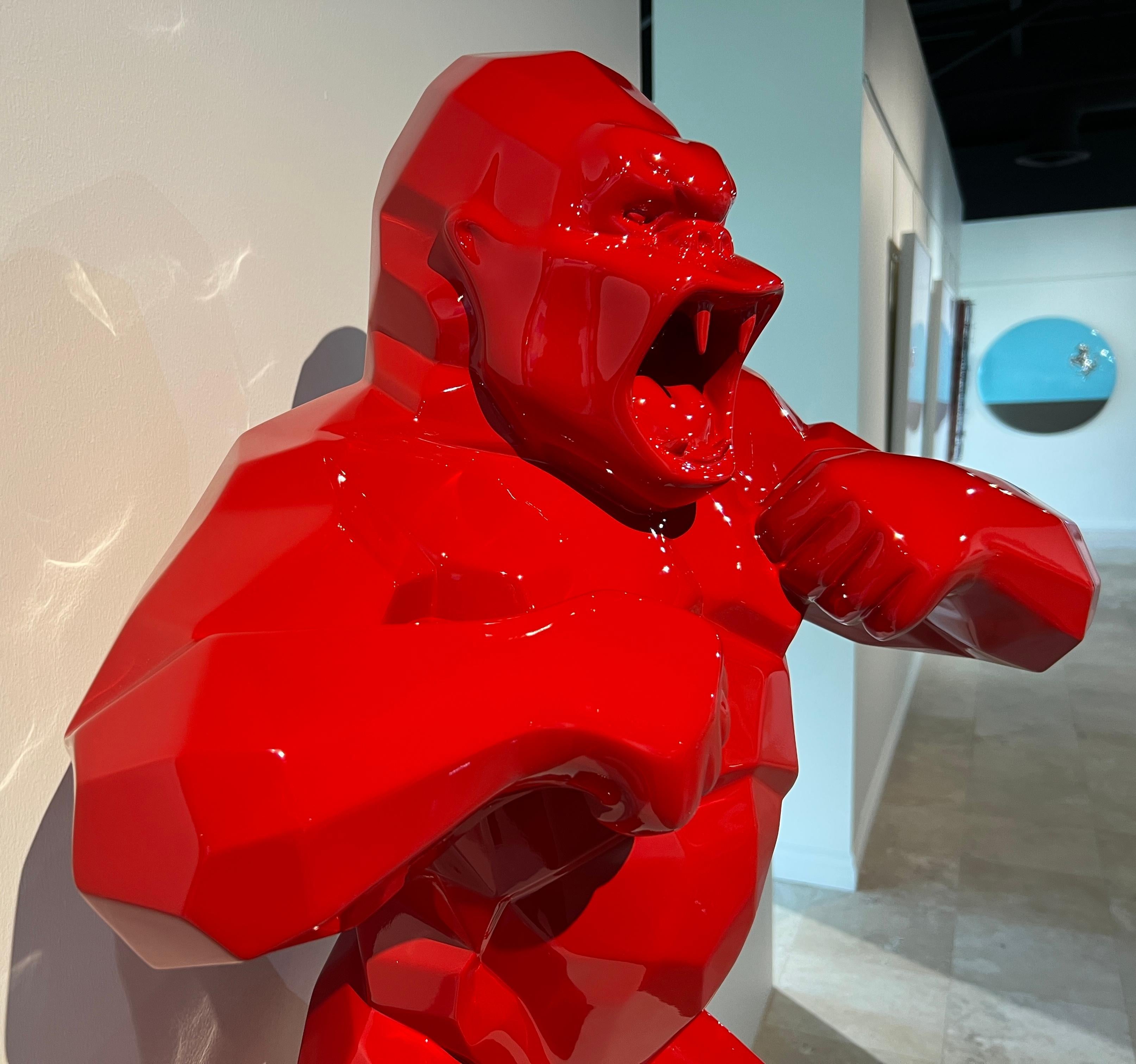 Wild Kong Lip Gloss 80cm 6/8

Richard Orlinski is a French artist born in Paris (France) in 1966. Sculptor since 2004, his work, conceived around the concept “Born Wild” in a style and with contemporary materials available for a large audience,