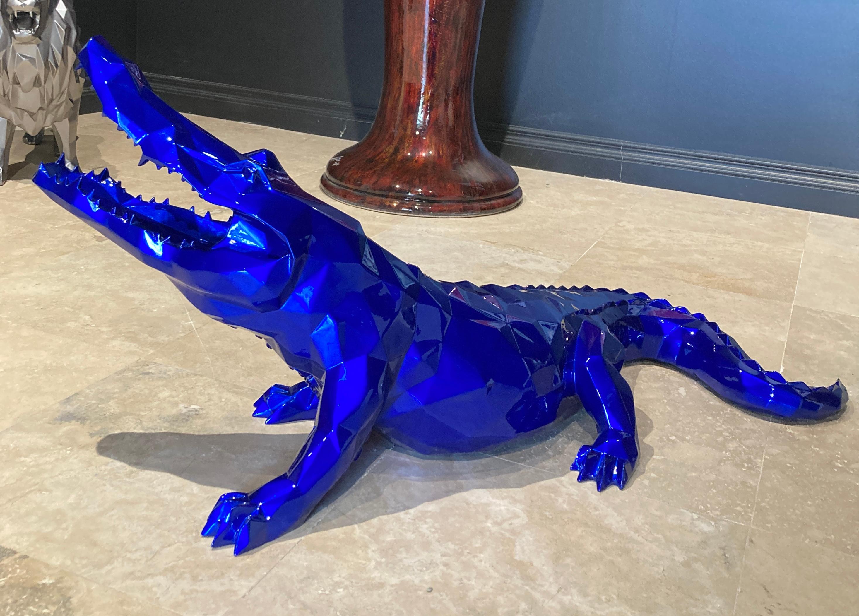 Crocodile - 110 cm Bleu Mick 48/50