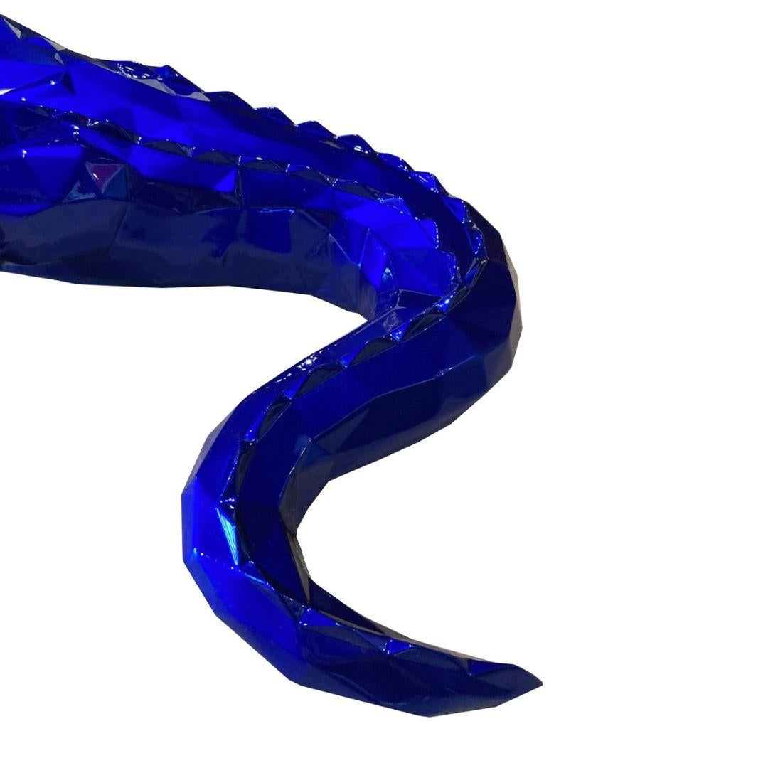 Cocodrilo, Azul, Richard Orlinski en venta 5