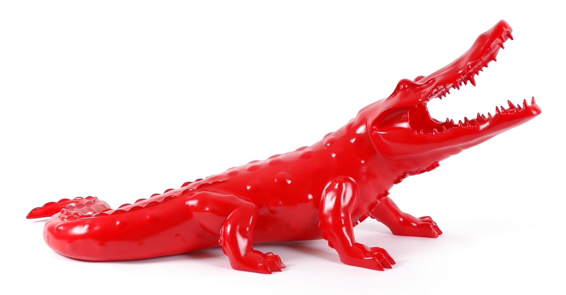 Crocodile - Sculpture de Richard Orlinski