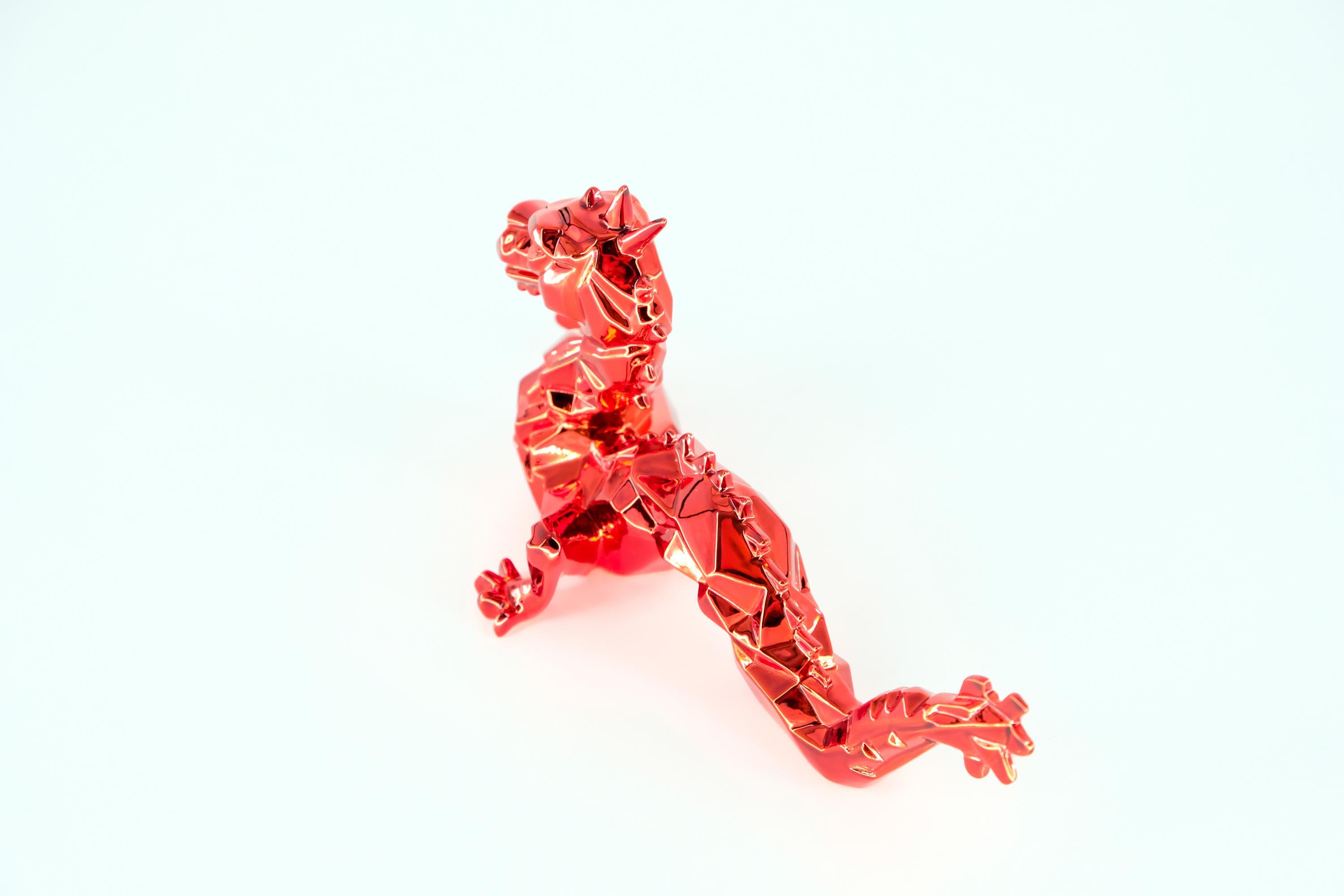 Richard ORLINSKI
Dragon Spirit (Red Edition)

Sculpture in resin
Metallic Red
About 10 x 23 x 9 cm (c. 3.9 x 9 x 3.5 in)
Presented in original box with certificate

Excellent condition