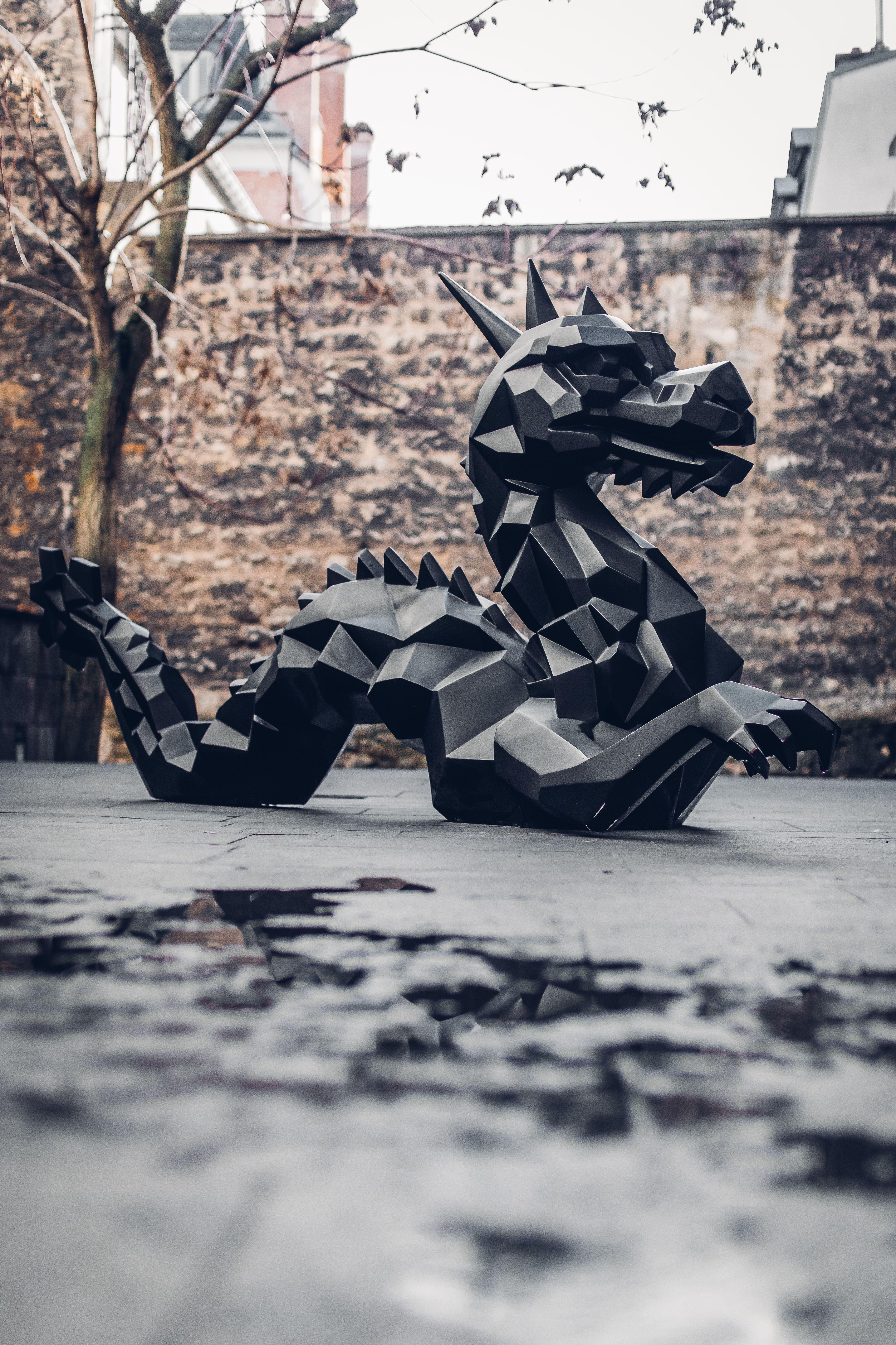 Dragoon - Contemporary Sculpture by Richard Orlinski