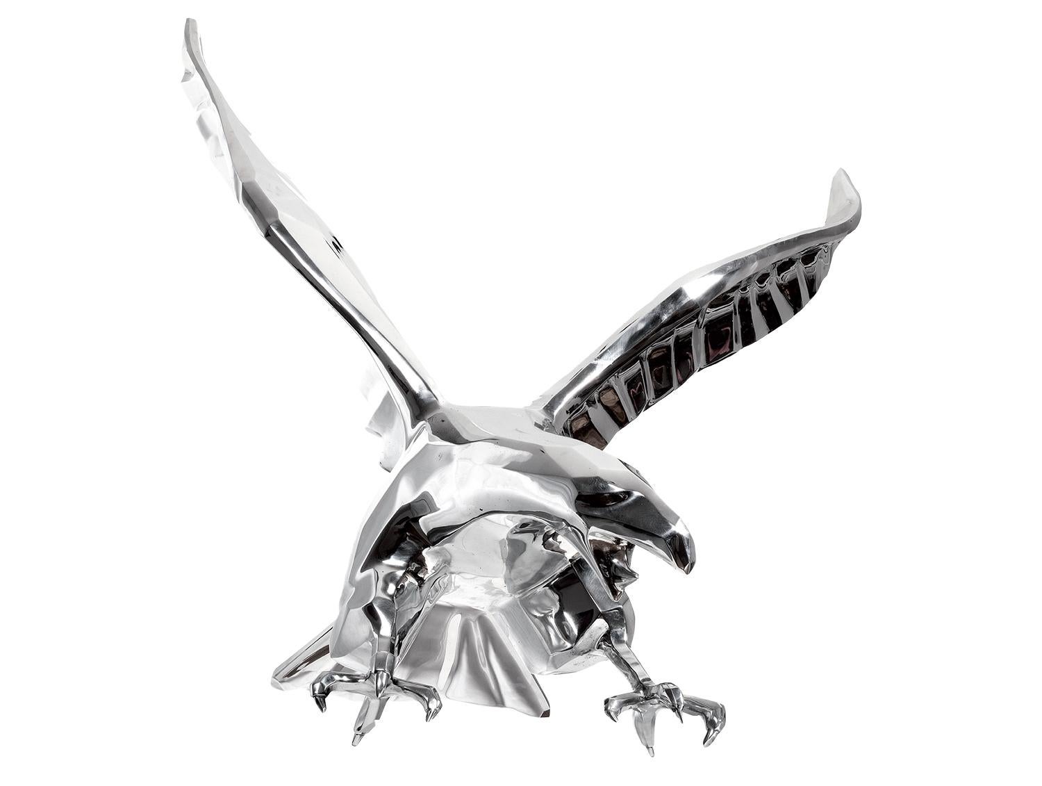 Eagle - Contemporary Sculpture by Richard Orlinski