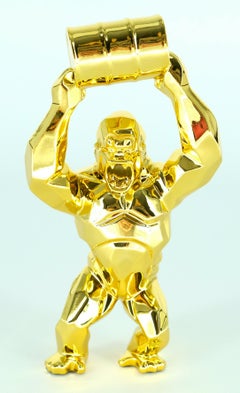 Kong Oil (Gold edition) - Sculpture 