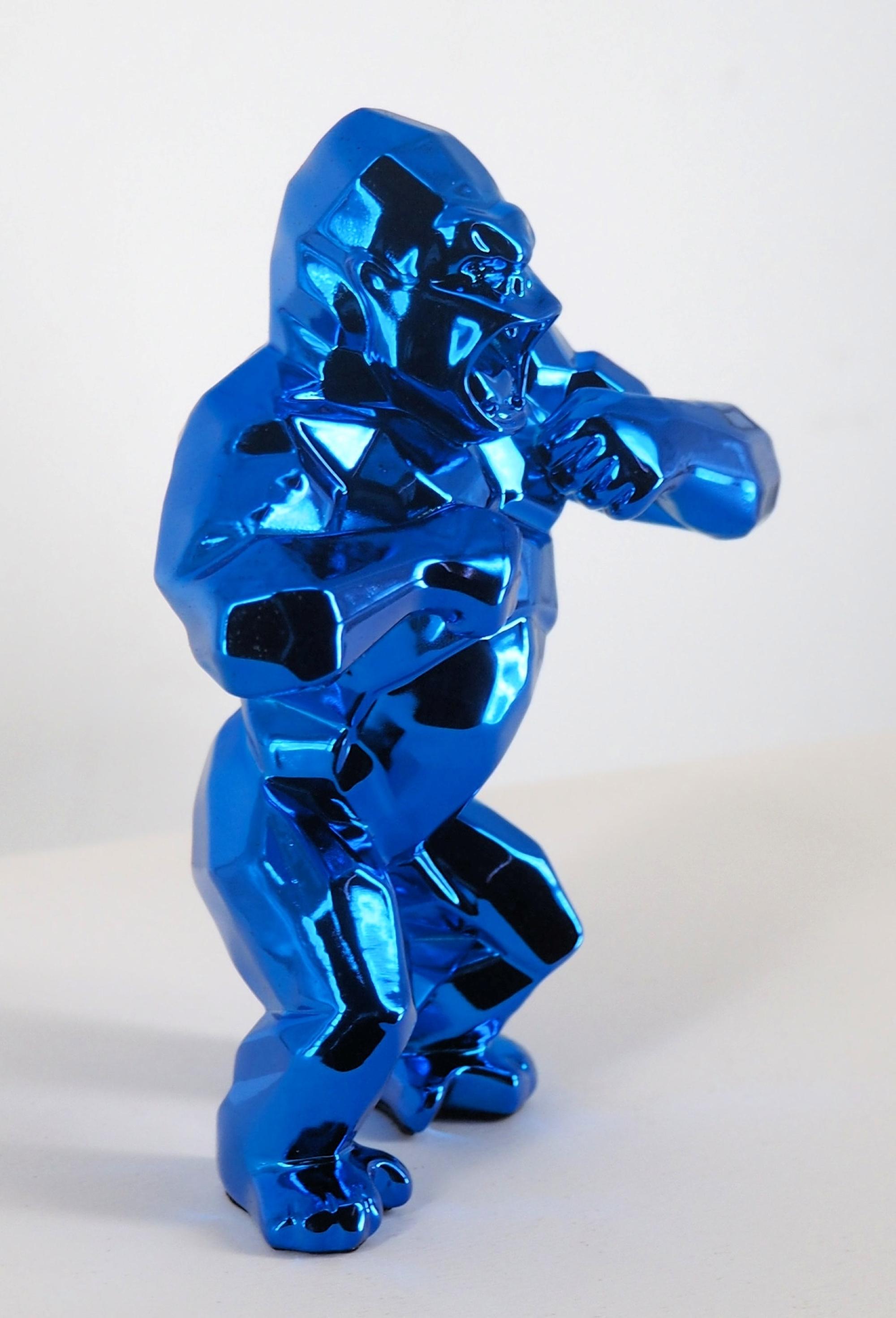Kong Spirit (Blue edition) - Sculpture in original box with artist certificate For Sale 2