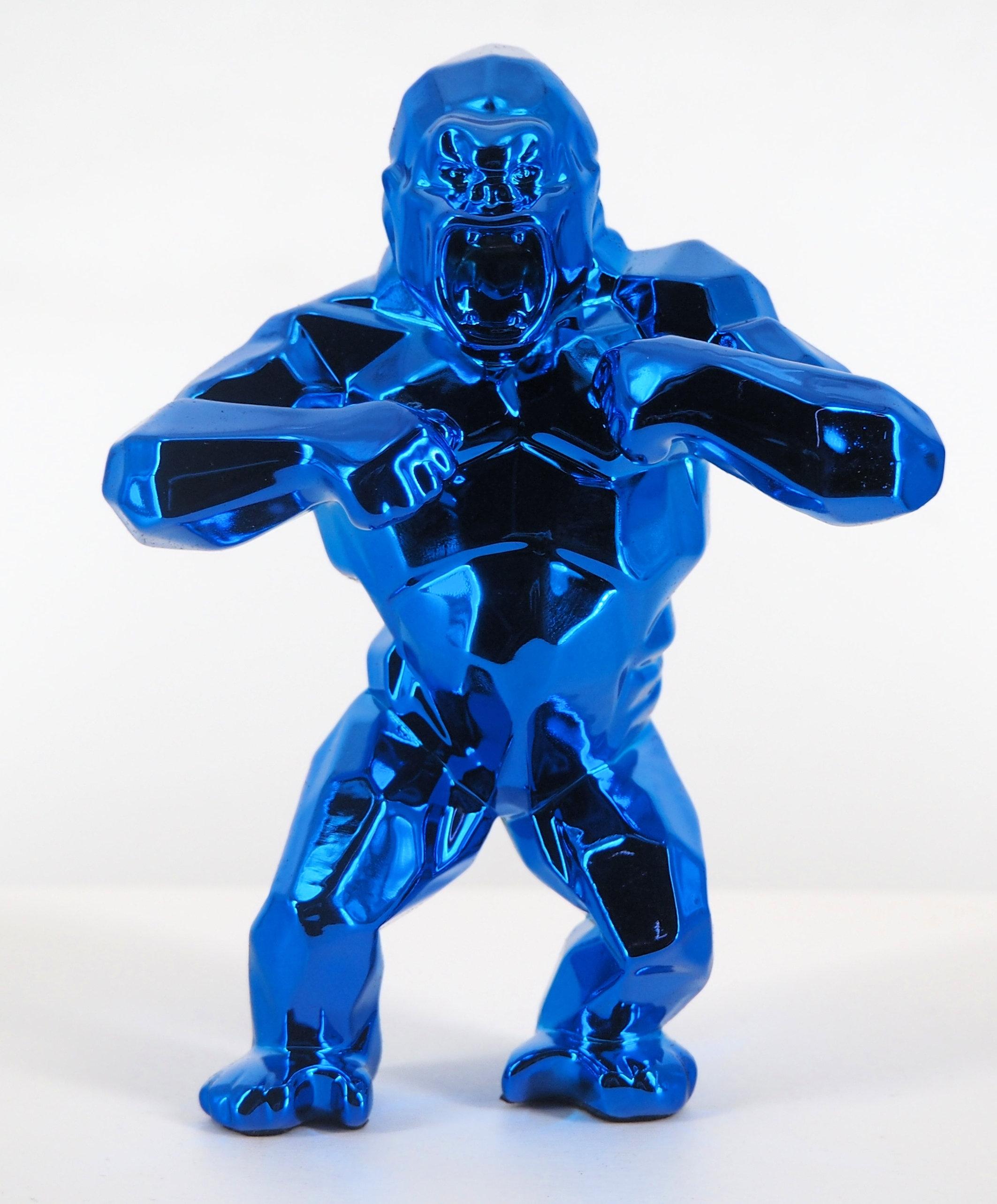 Kong Spirit (édition bleue) - Sculpture dans sa boîte d'origine avec certificat d'artiste