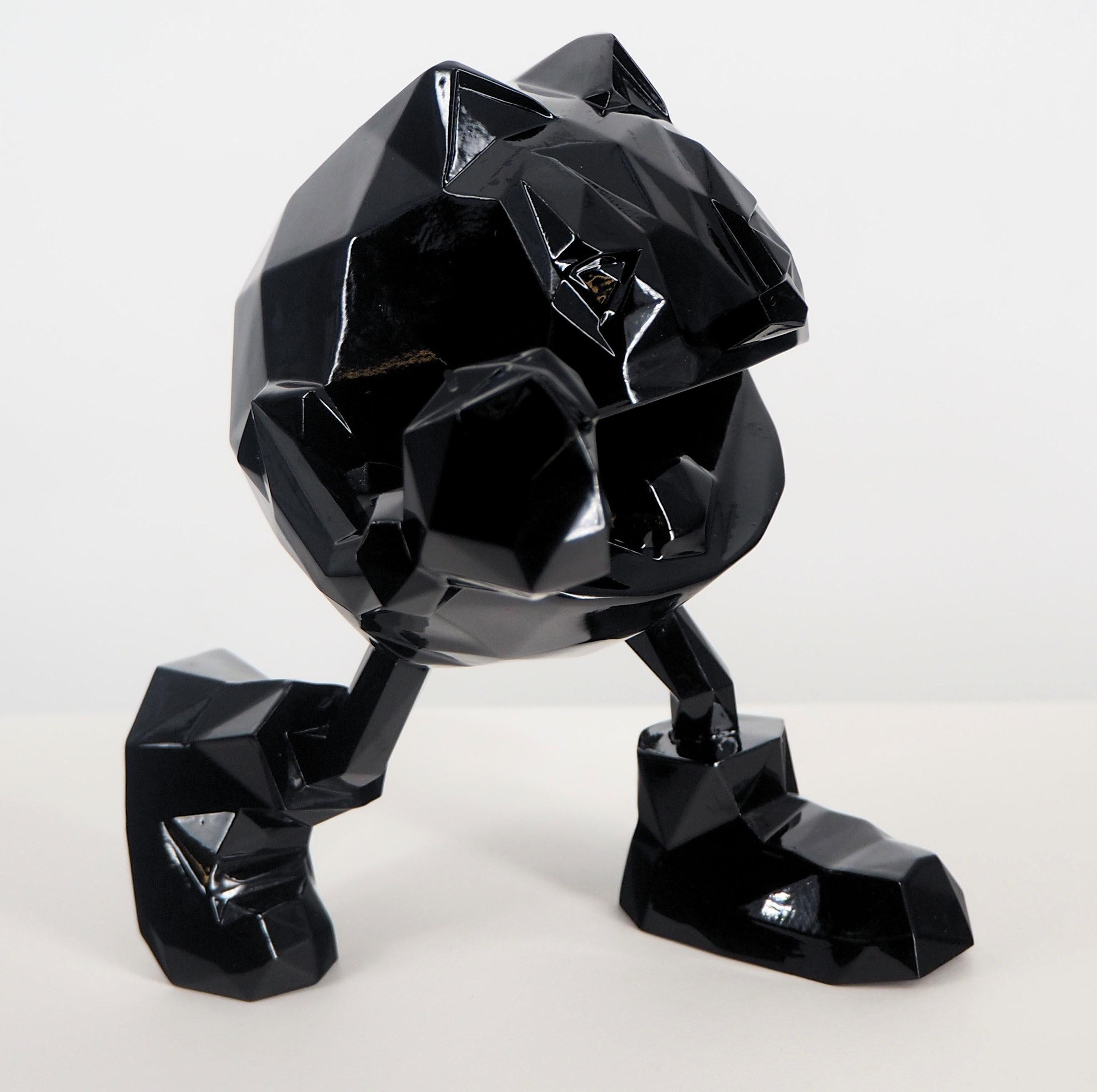 Pac-Man (édition noire) - Sculpture  en vente 1