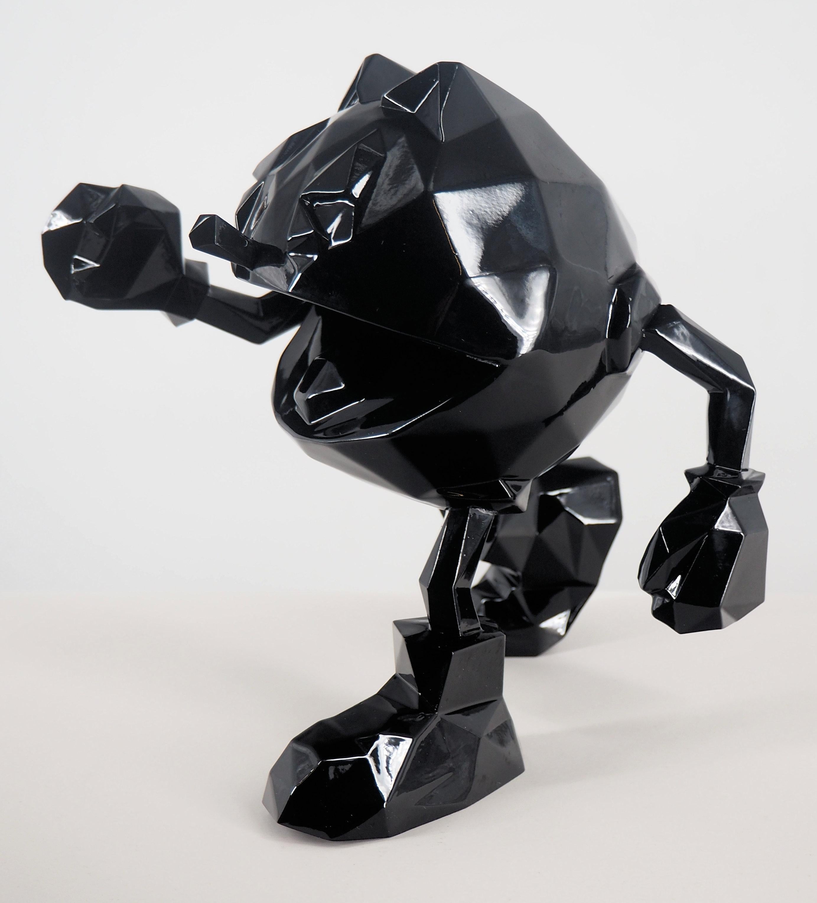 Pac-Man (édition noire) - Sculpture  en vente 3