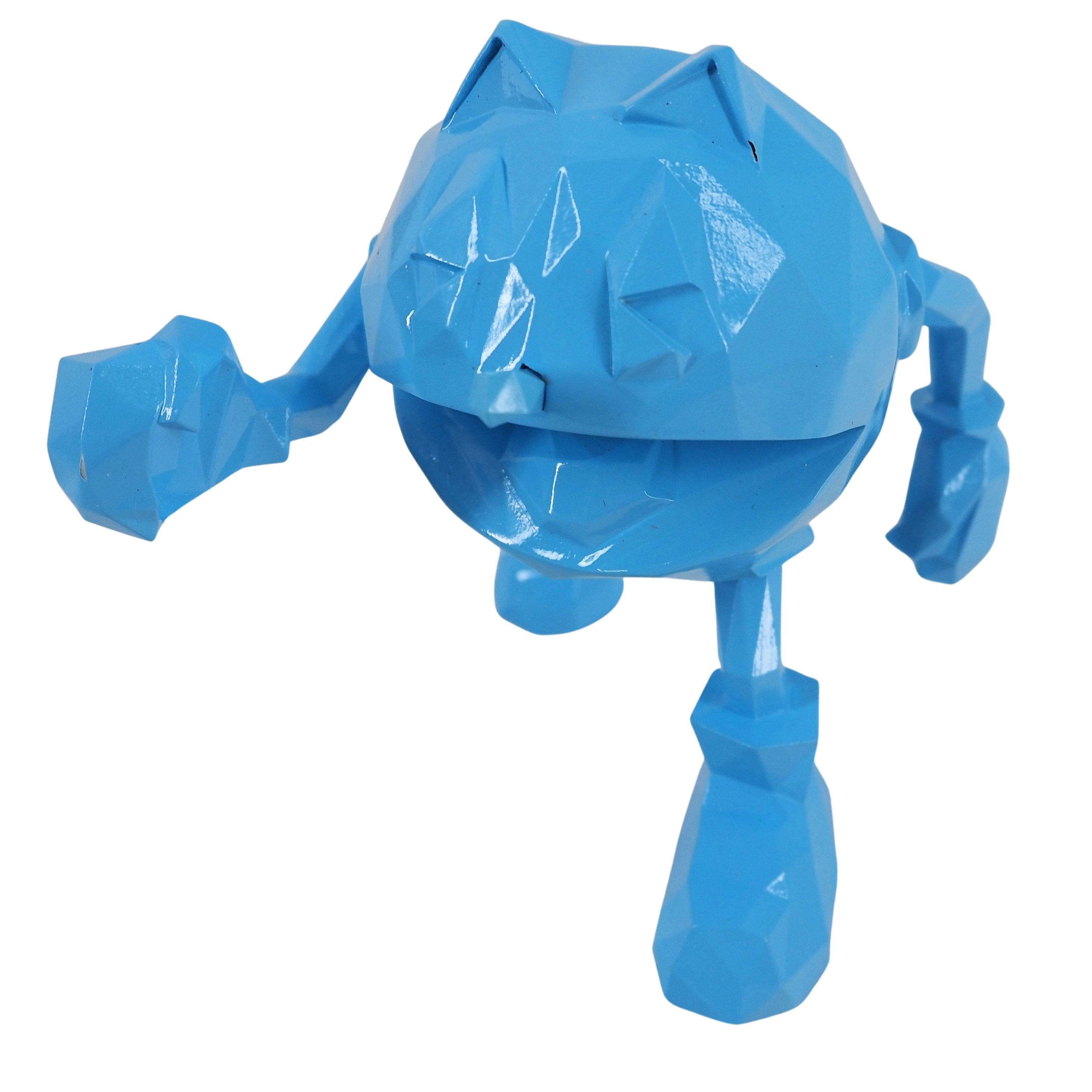 Pac-Man (Blue edition) - Mini Sculpture  For Sale 1