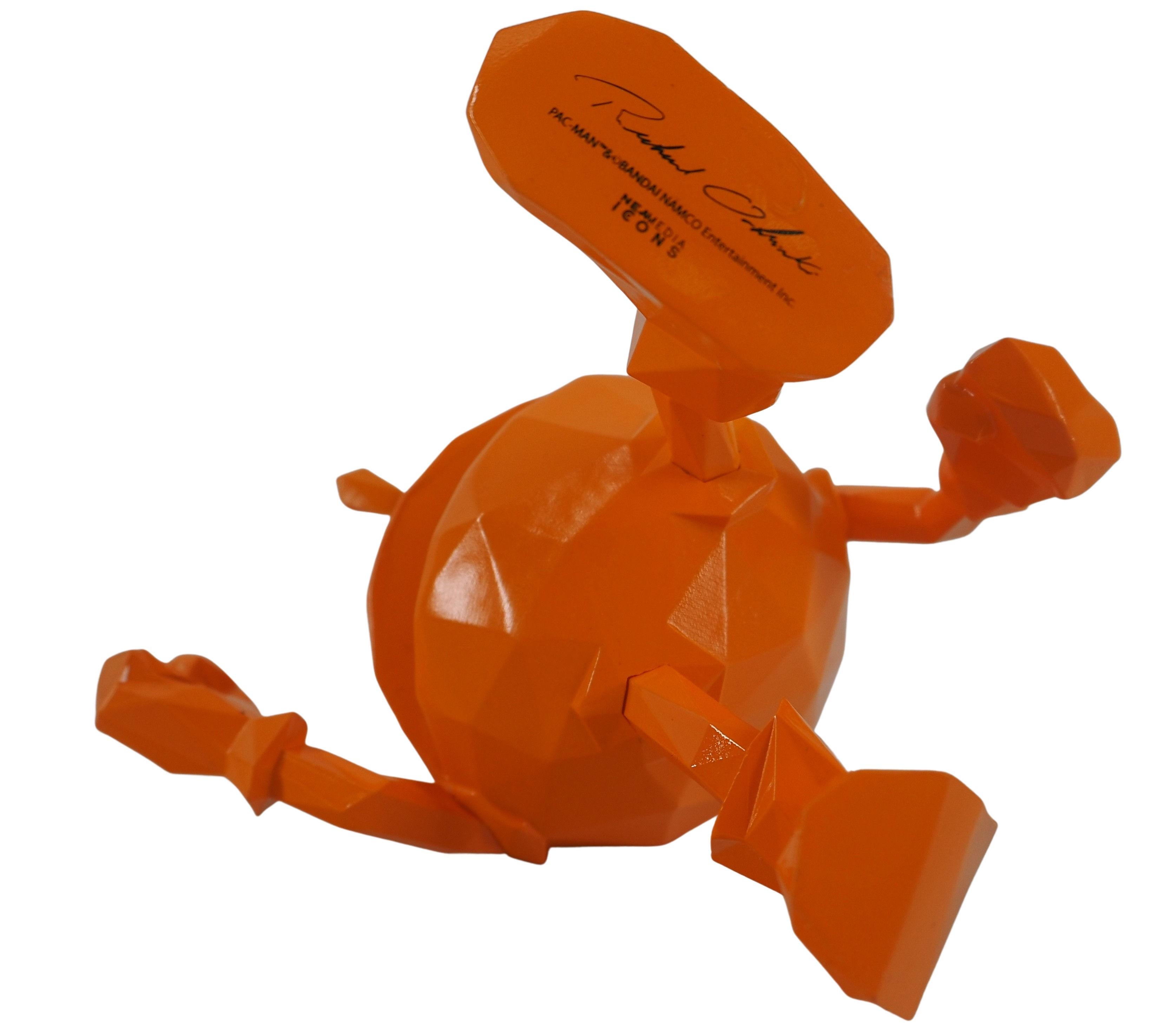 Pac-Man (édition orange) - Mini sculpture 3
