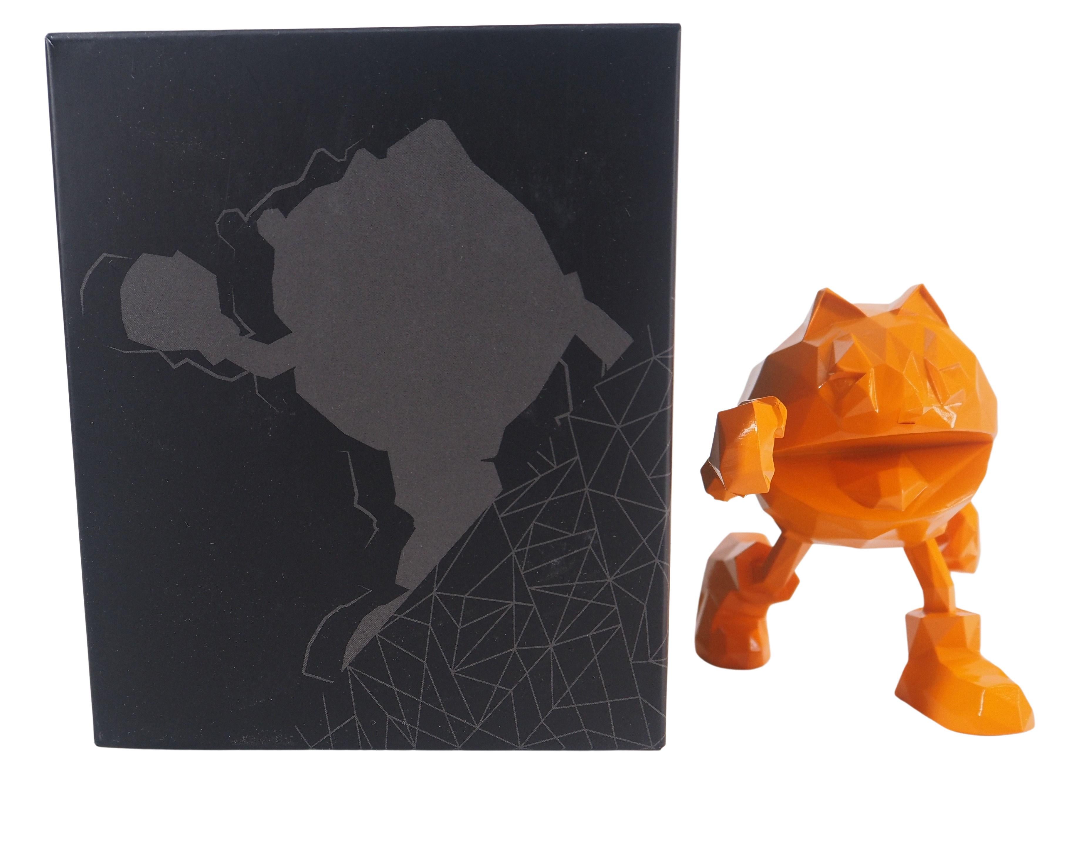 Pac-Man (édition orange) - Mini sculpture 4