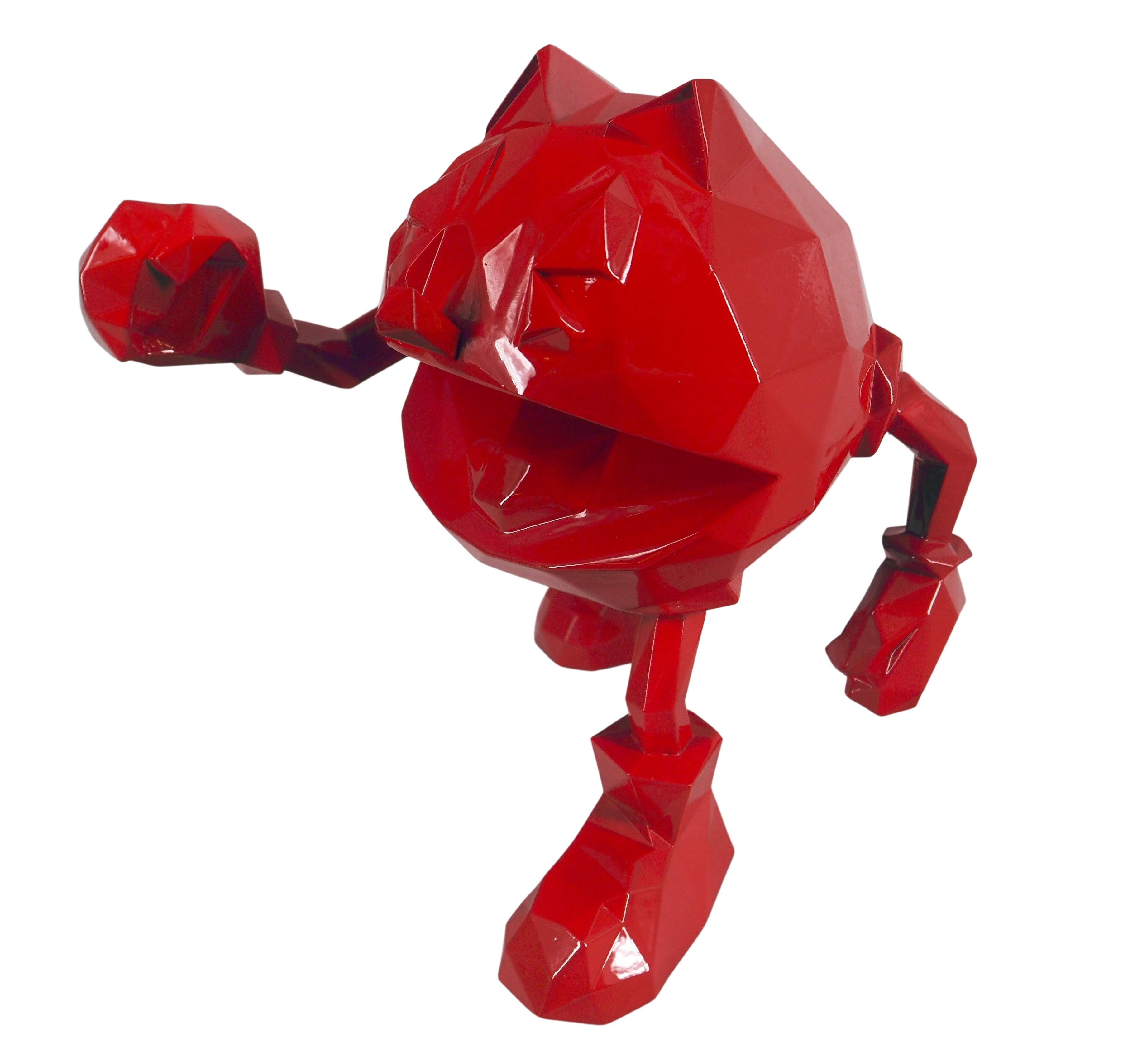 Pac-Man (Red edition) - Sculpture  For Sale 3