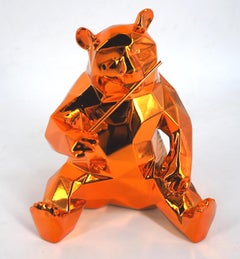 Panda Spirit (Orange Edition) - Sculpture