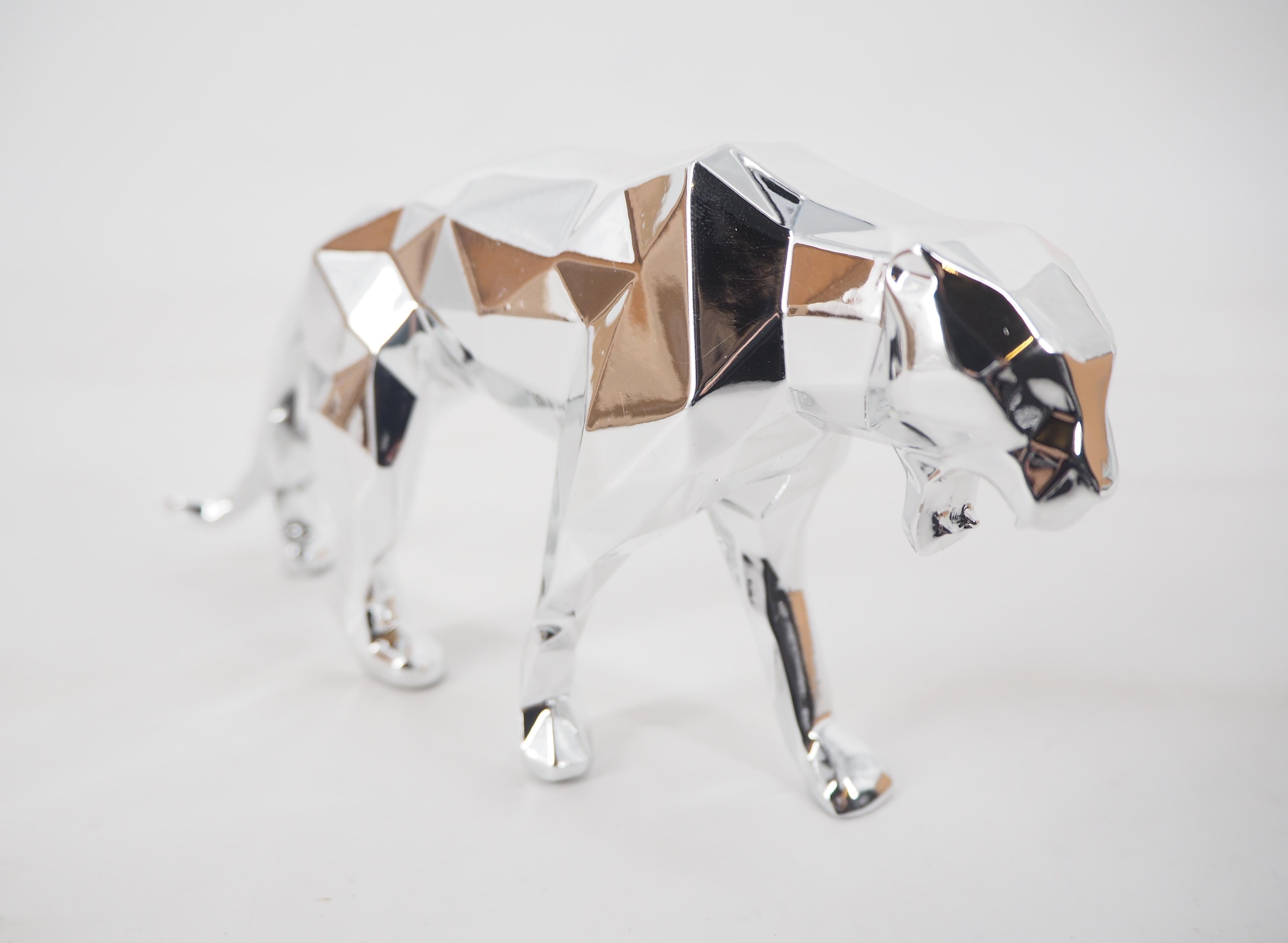 Panther Spirit (Silver edition) - Sculpture 2