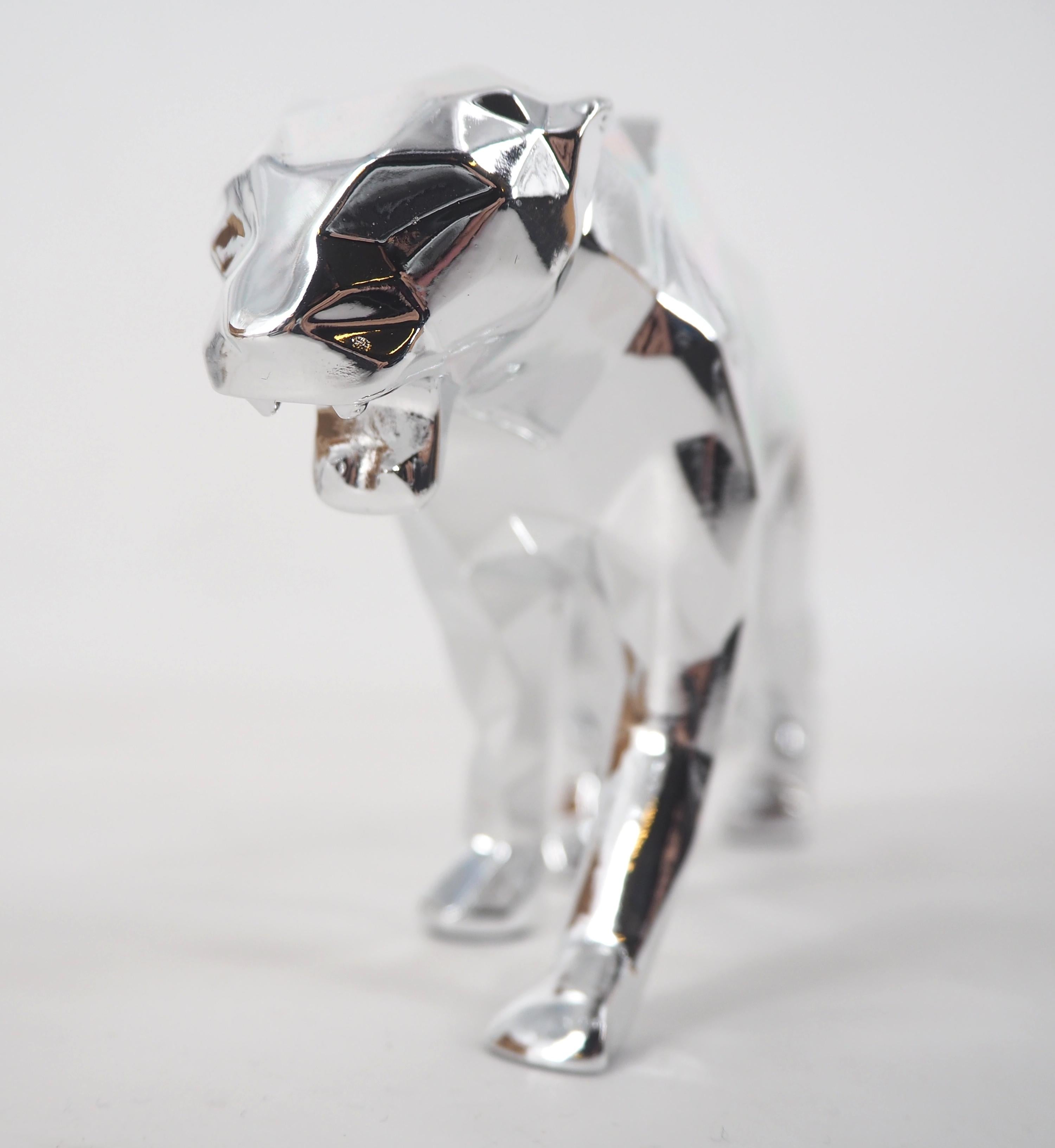 Panther Spirit (Silver edition) - Sculpture 3