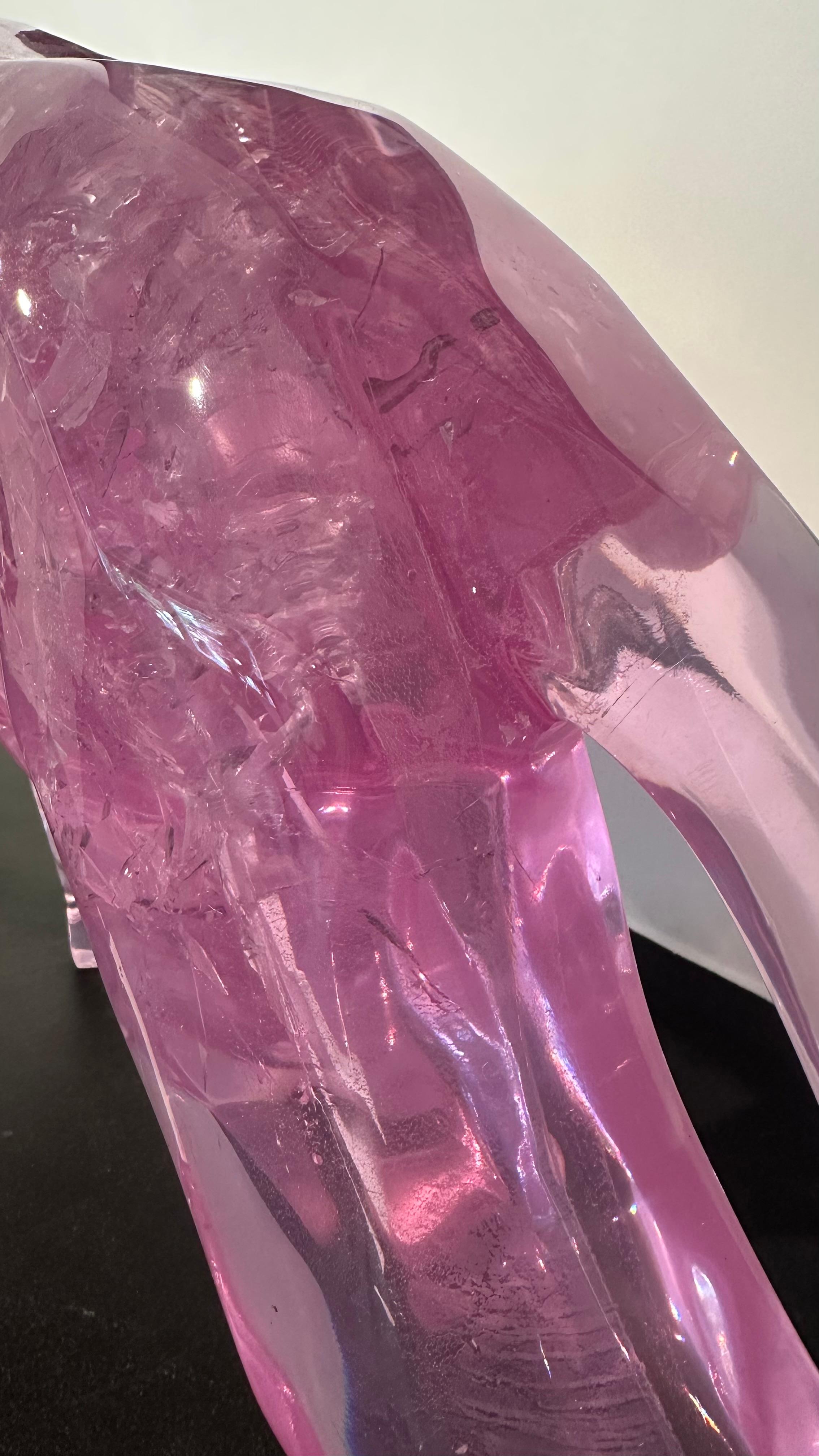 Panthère Crystal Clear Full Fractal 110 cm in vendita 5
