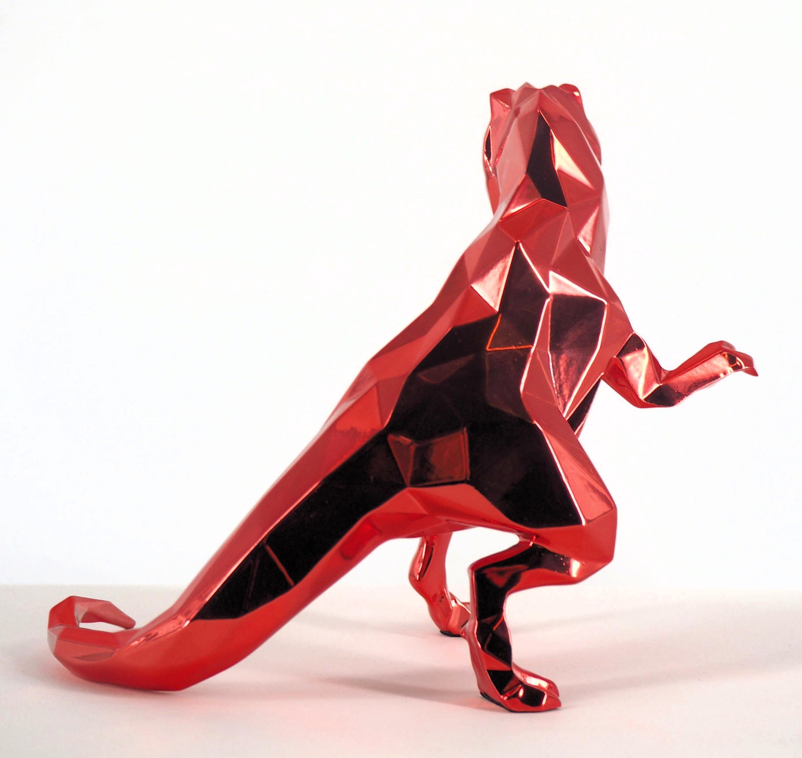 T-Rex  (Red) - Sculpture with Certificate 7