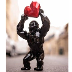 Wild Kong Love, Negro y rojo, Richard Orlinski