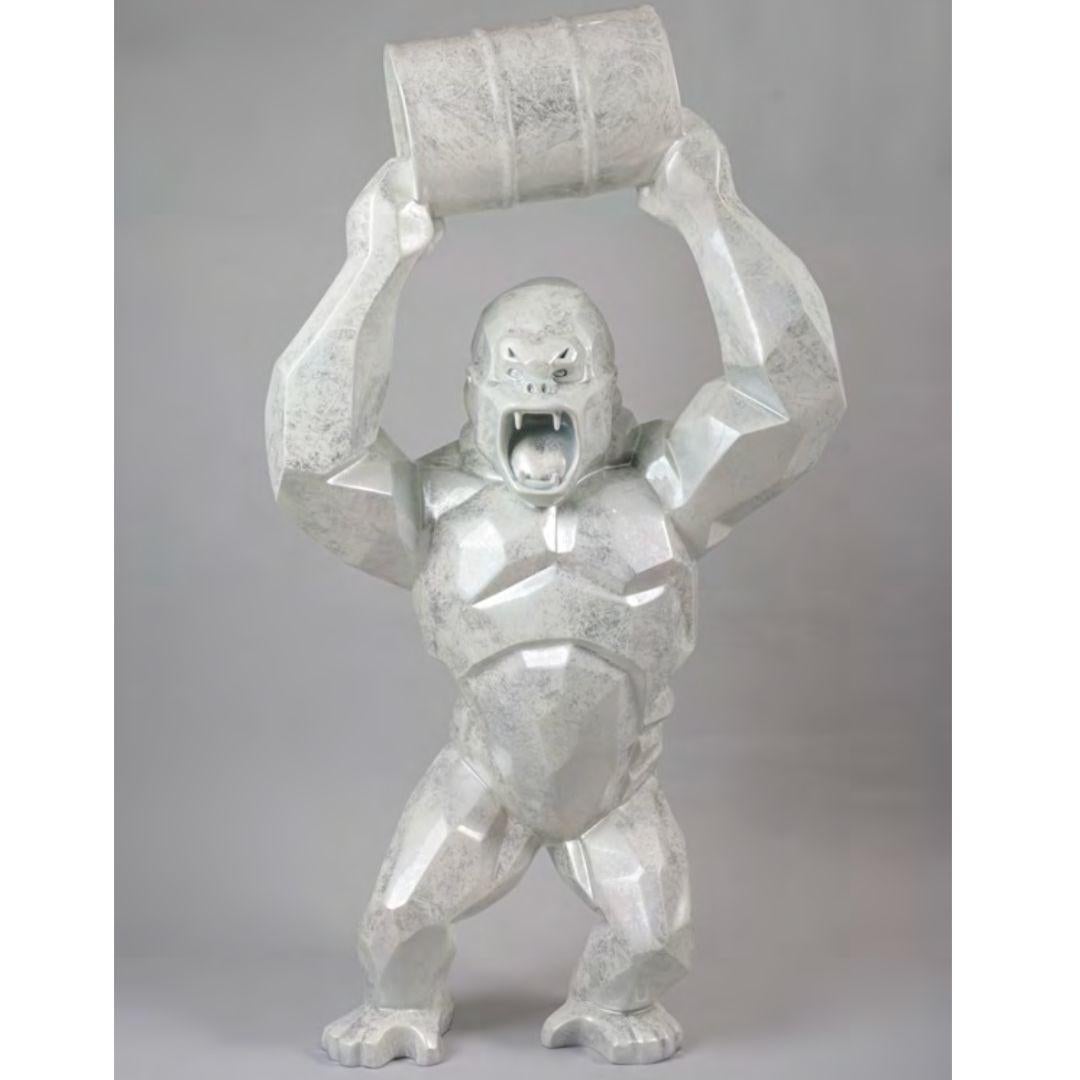 Wildkong-Öl (Pop-Art), Sculpture, von Richard Orlinski