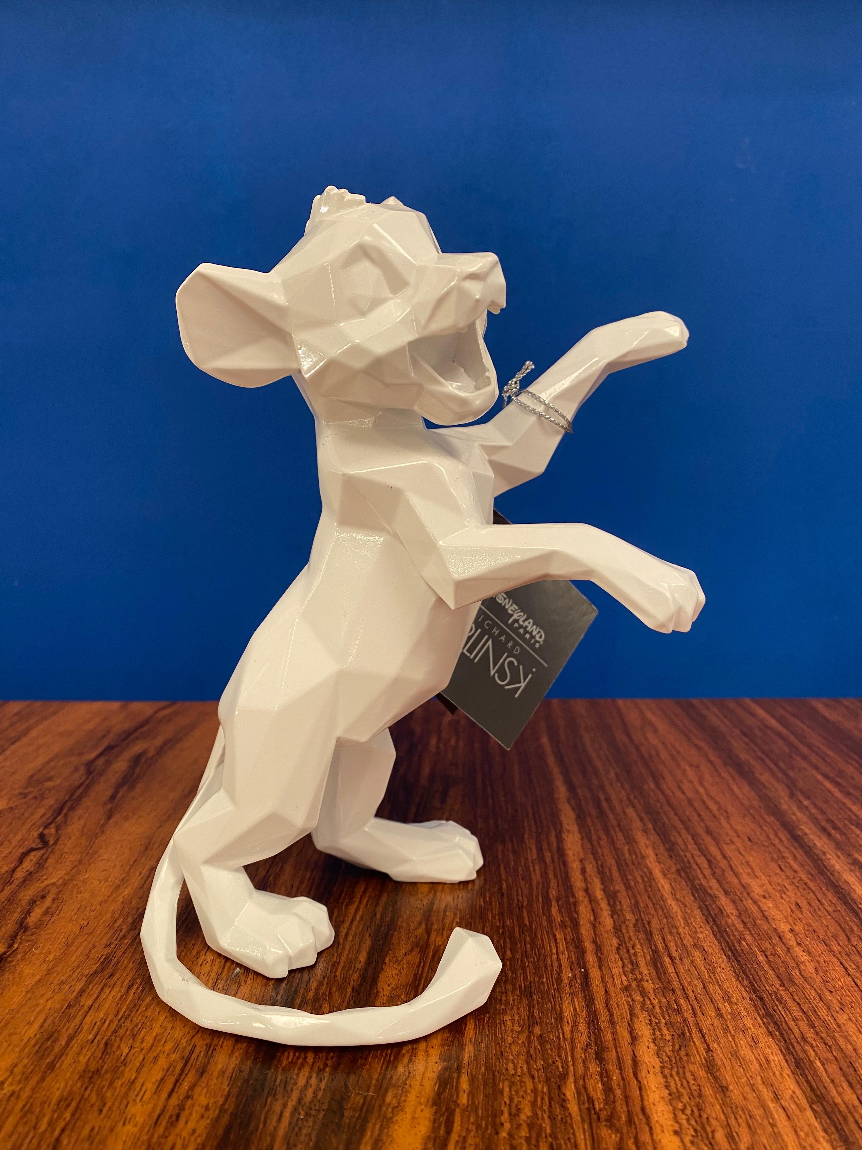 Richard Orlinski - Signed sculpture 
Simba - The Lion King - Disneyland 
Out of print edition
Dimensions : h18xw10xL10cm
Price : 490€ for this sculpture