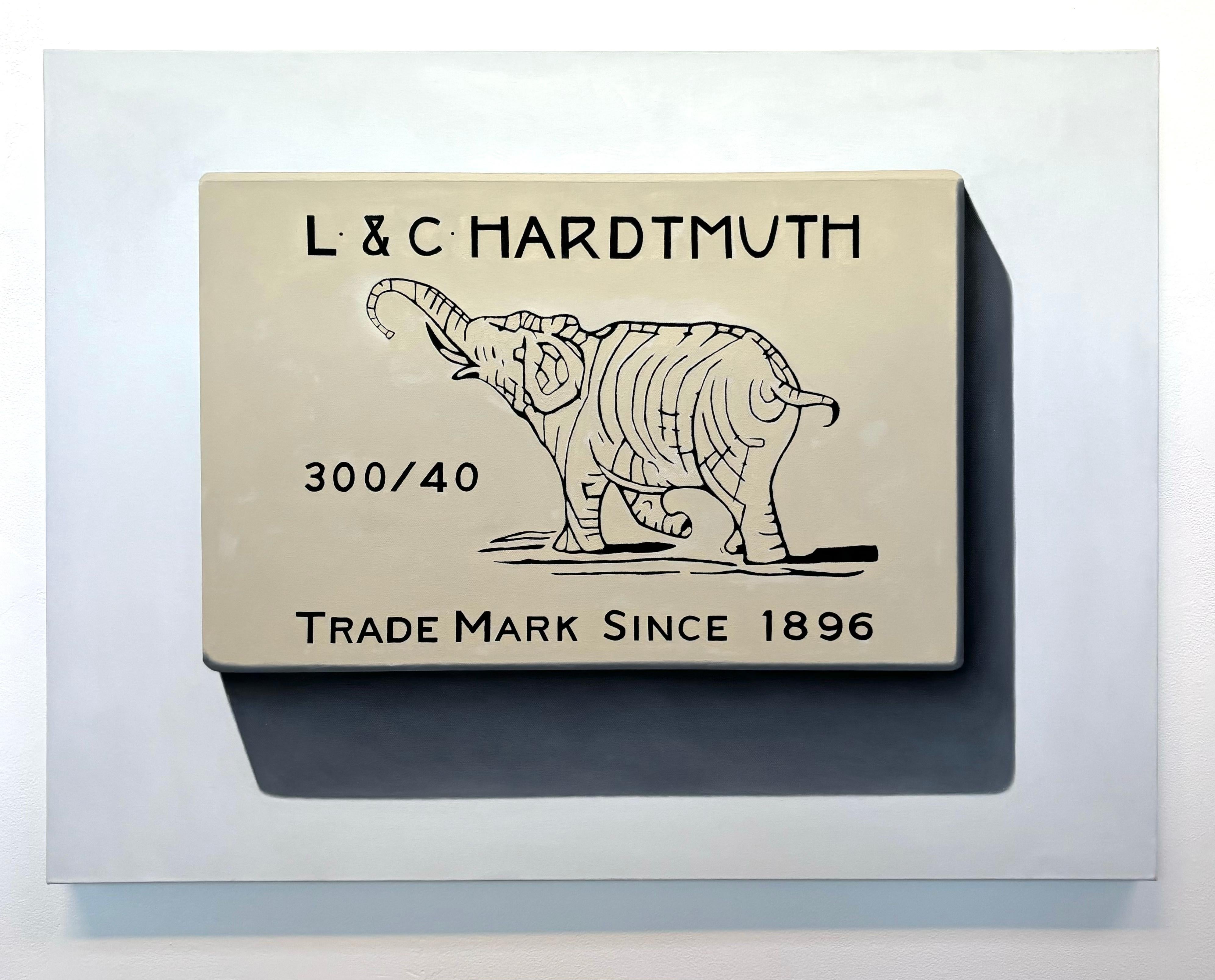 Richard Parker Still-Life Painting – L & C HARDTMUTH 300