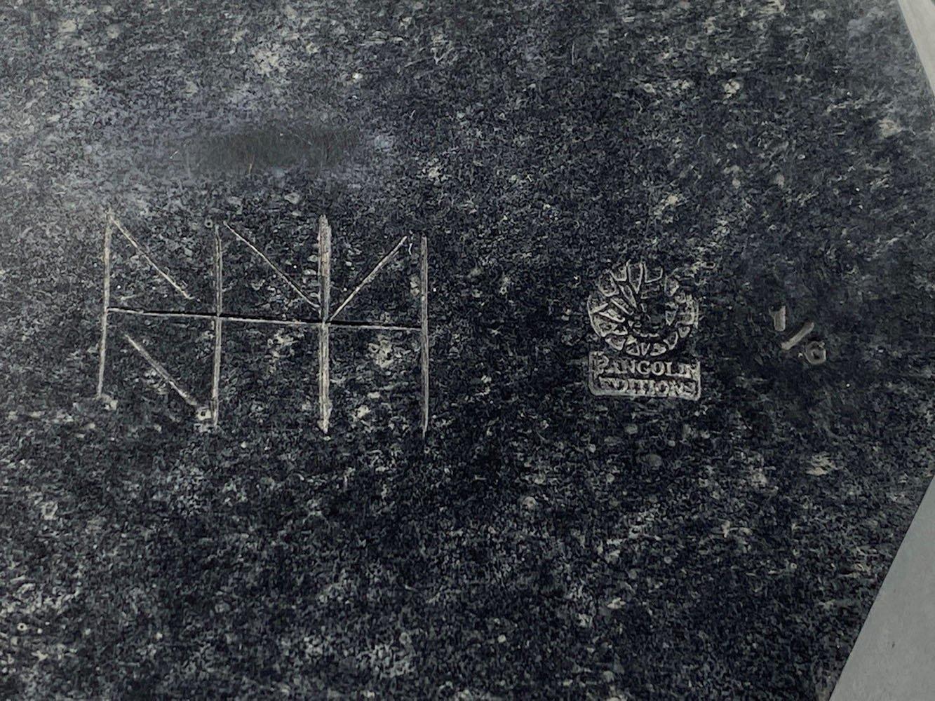 Little Halley 8 de Richard Perry - Sculpture abstraite géométrique, couleur noire en vente 8