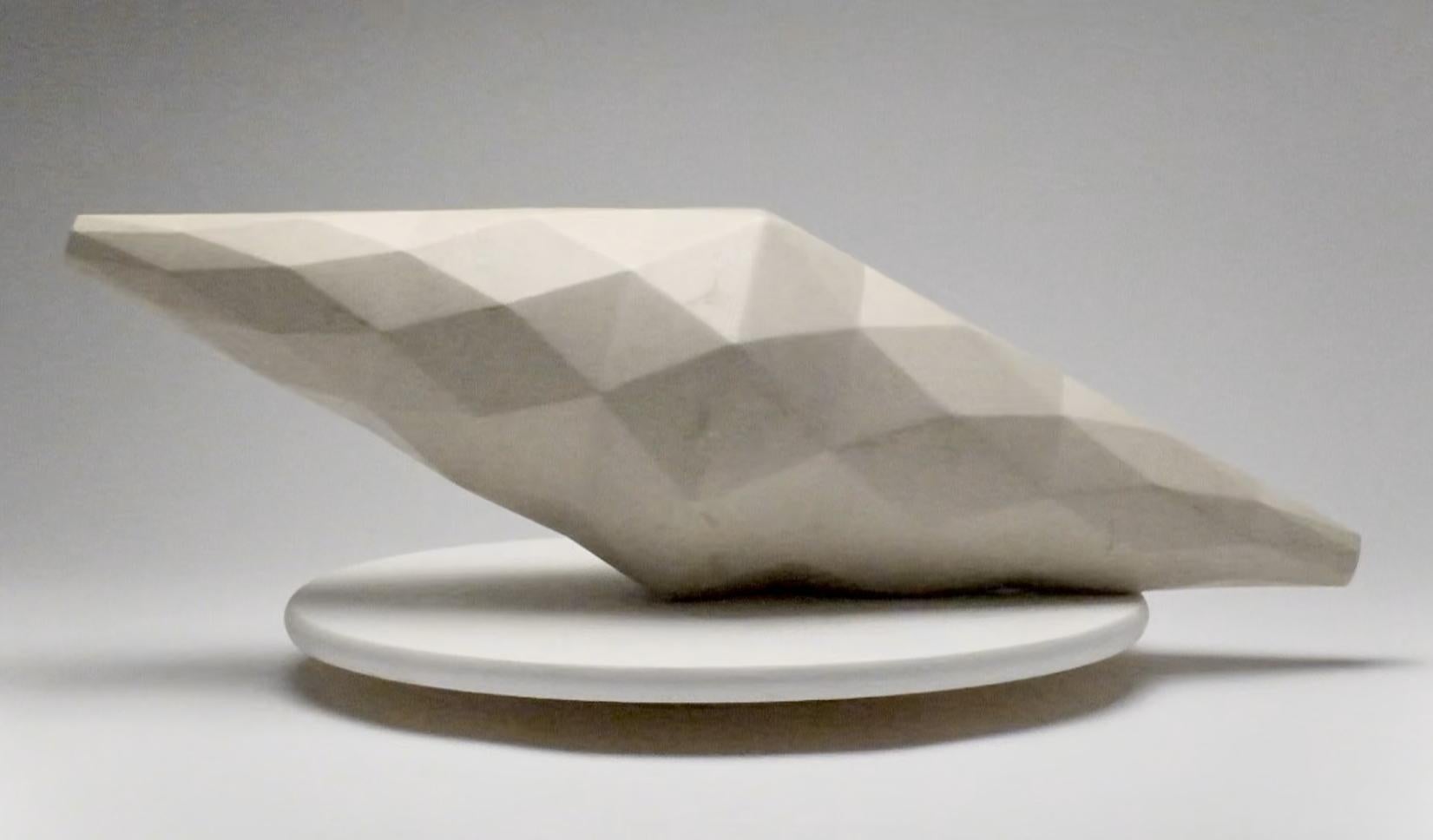 Star 1 by Richard Perry - Geometric abstract sculpture, Portland stone For Sale 3