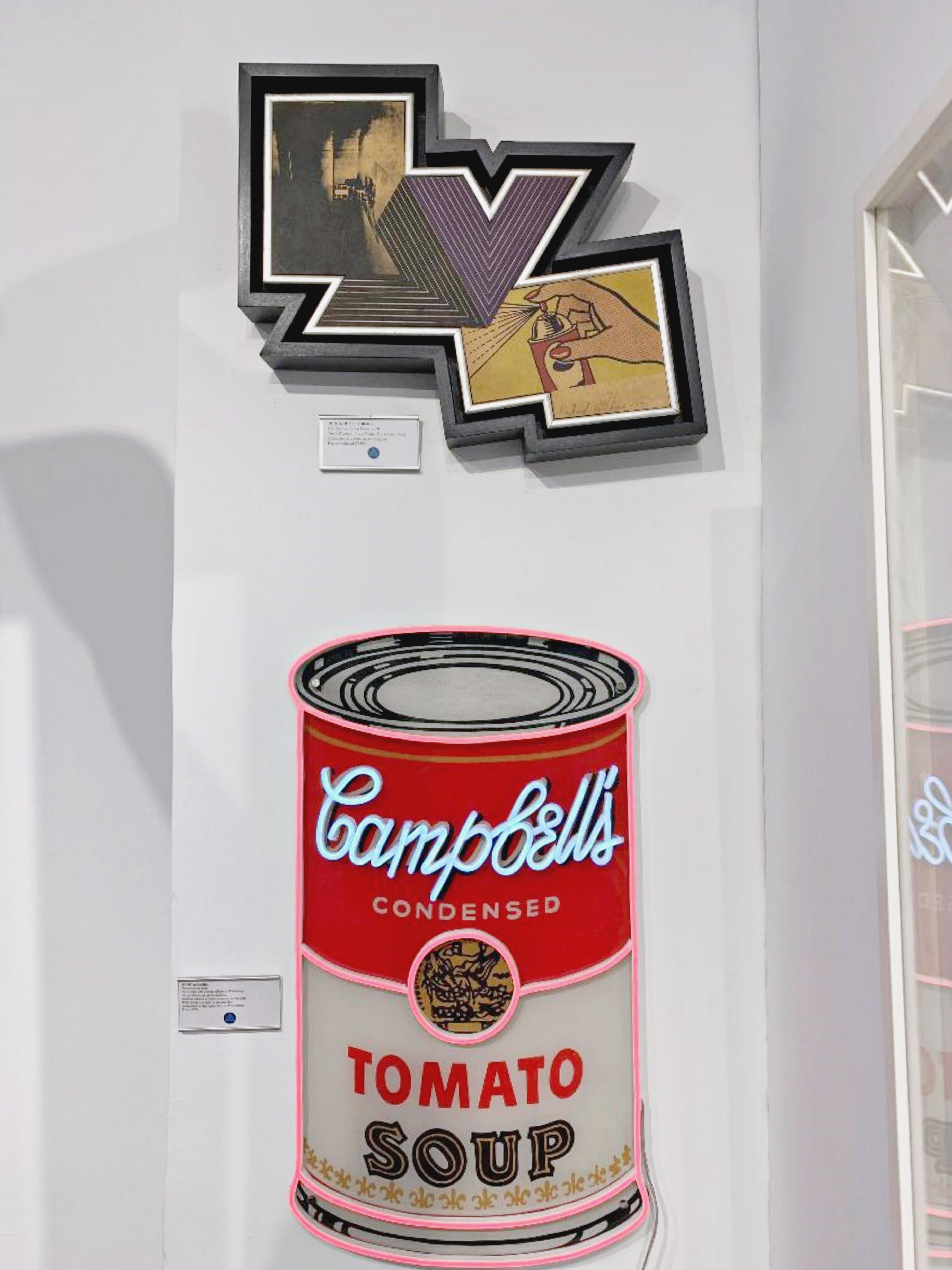 The Appropriation piece: Andy Warhol, Frank Stella, Roy Lichtenstein Unique var. For Sale 1
