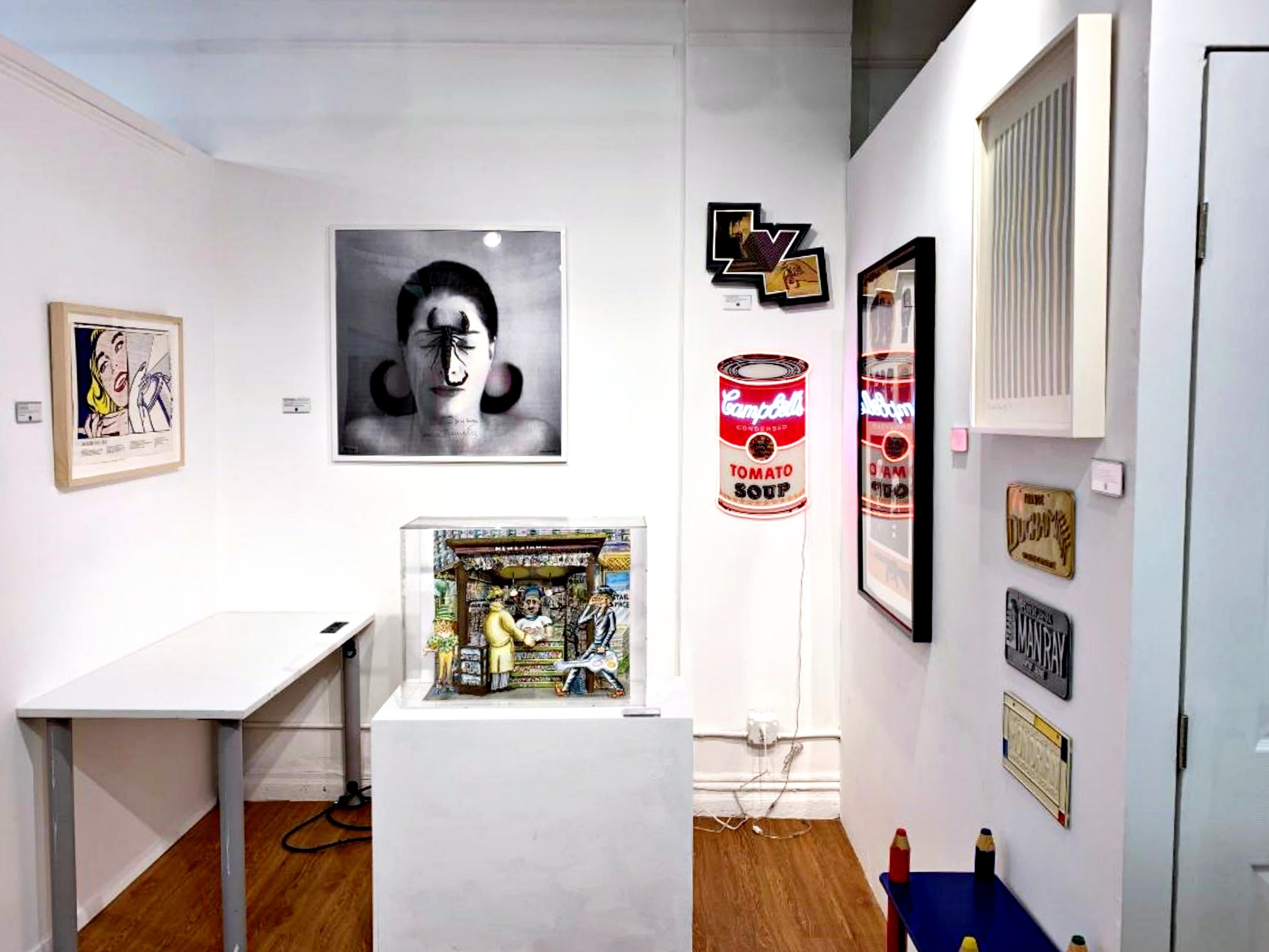 The Appropriation piece: Andy Warhol, Frank Stella, Roy Lichtenstein Unique var. For Sale 2
