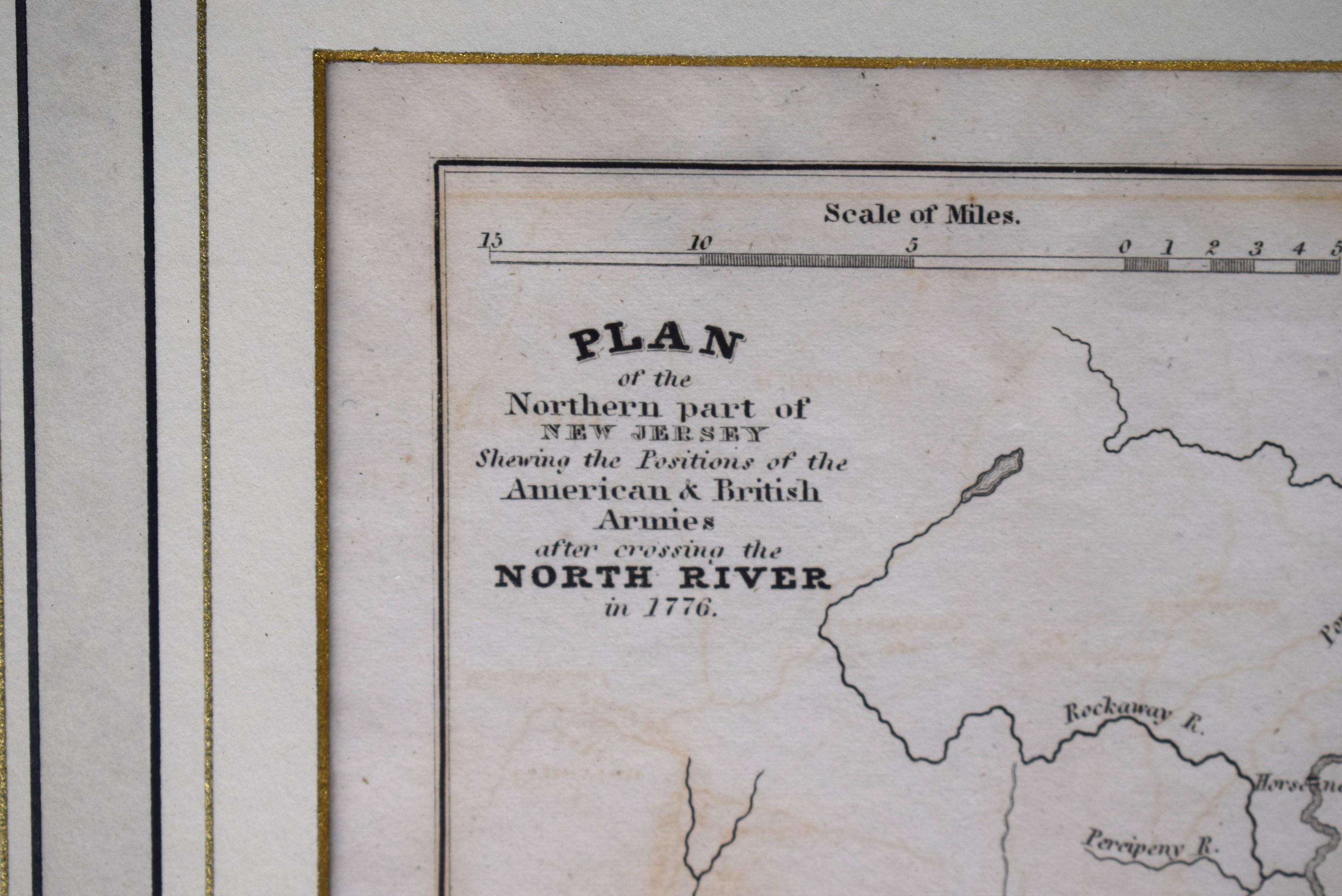 Nach der Überquerung des North River im Jahr 1776

Karte Sz: 9 7/8 