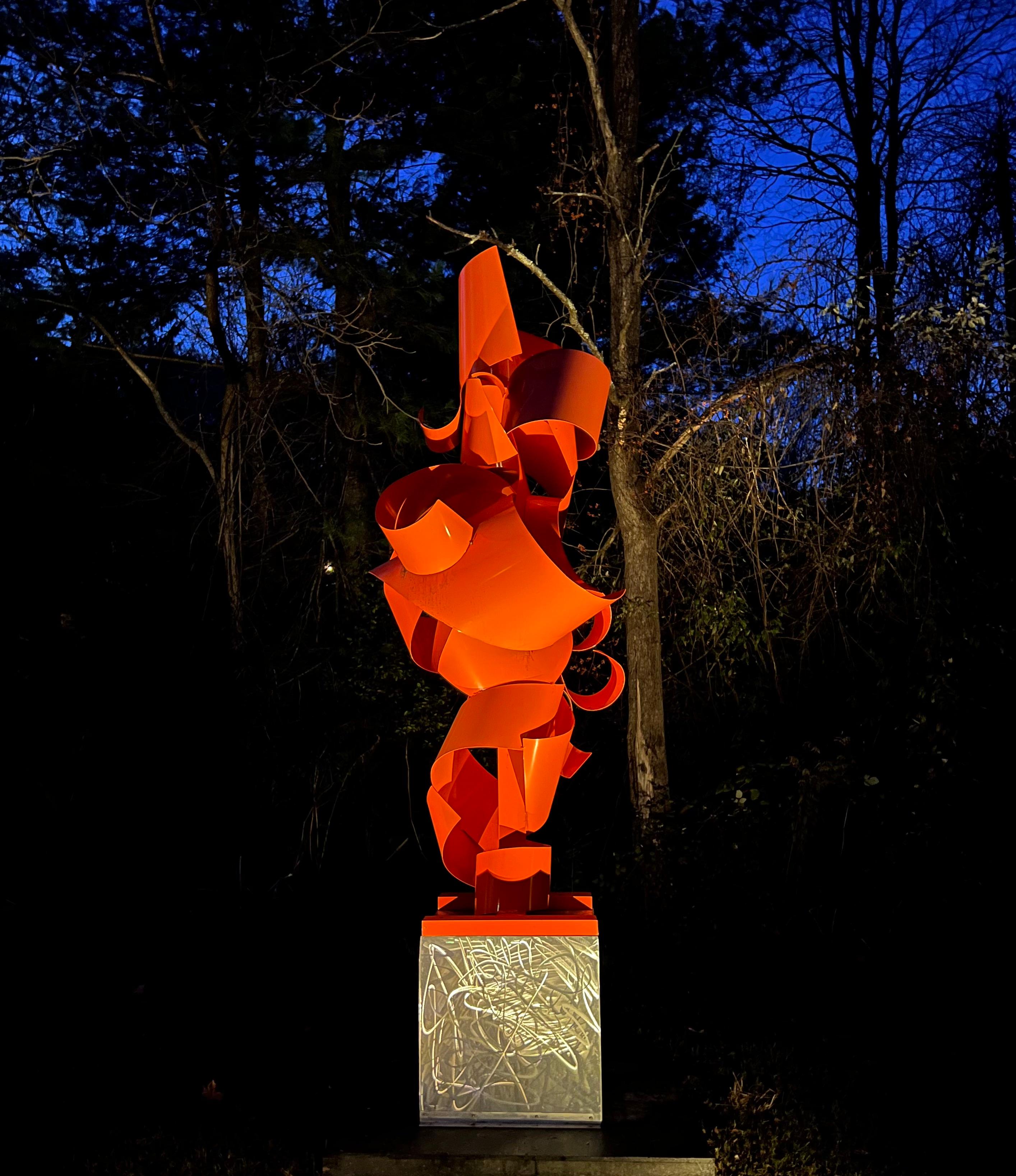 powder coated aluminum - Sculpture by Richard Pitts