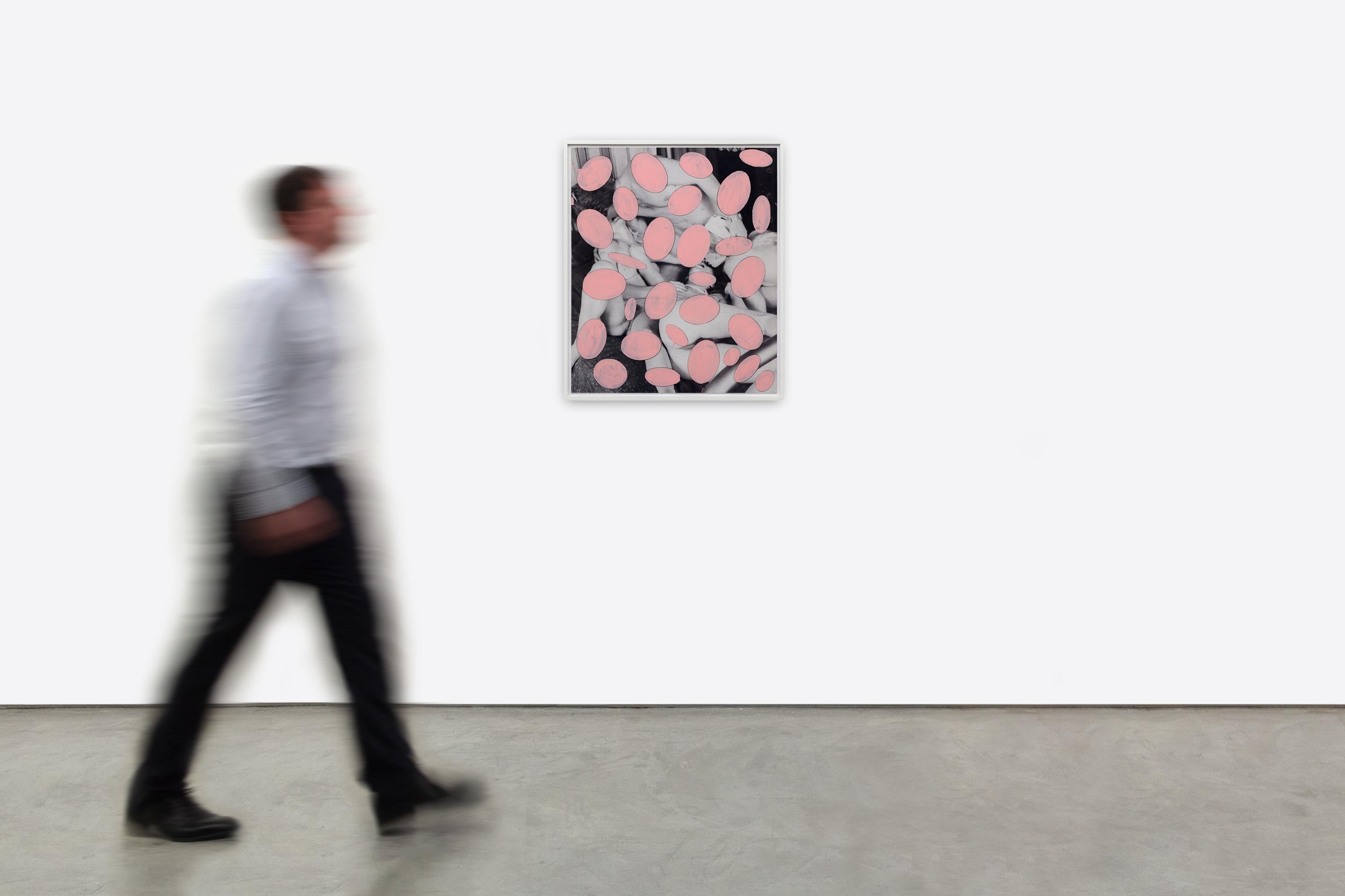 Sin título (Pintura censora rosa) en venta 3