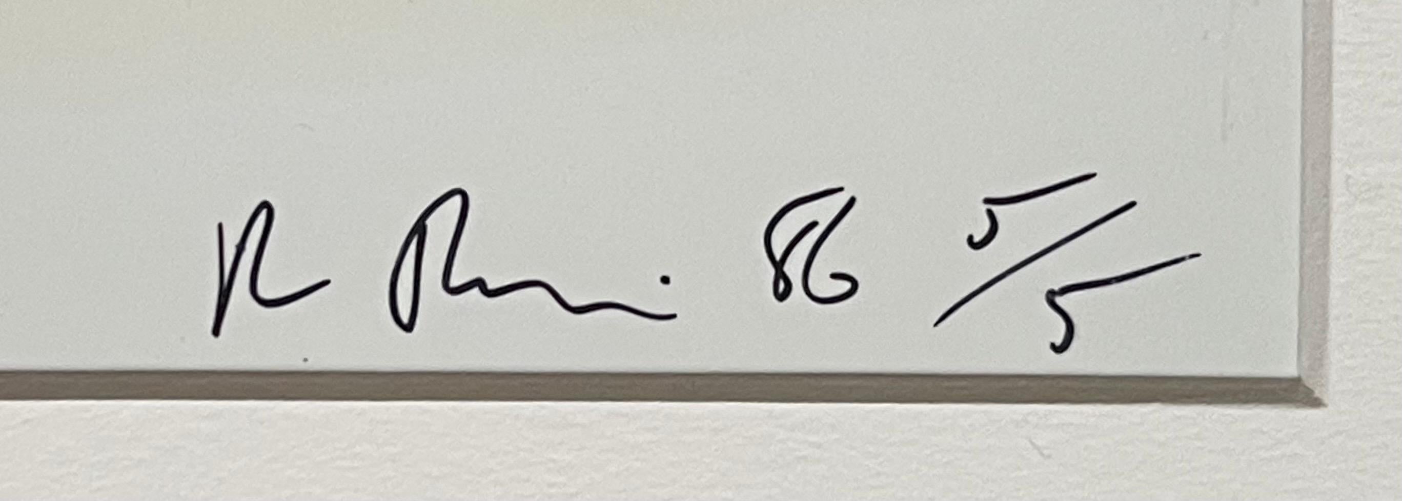 Angie Dickinson, hand Signed/N, Barbara Gladsone, Sothebys & Estate of Vera List For Sale 2