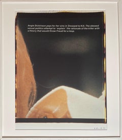 Angie Dickinson, handsigniert/N, Barbara Gladsone, Sothebys & Estate of Vera List, Barbara Gladsone