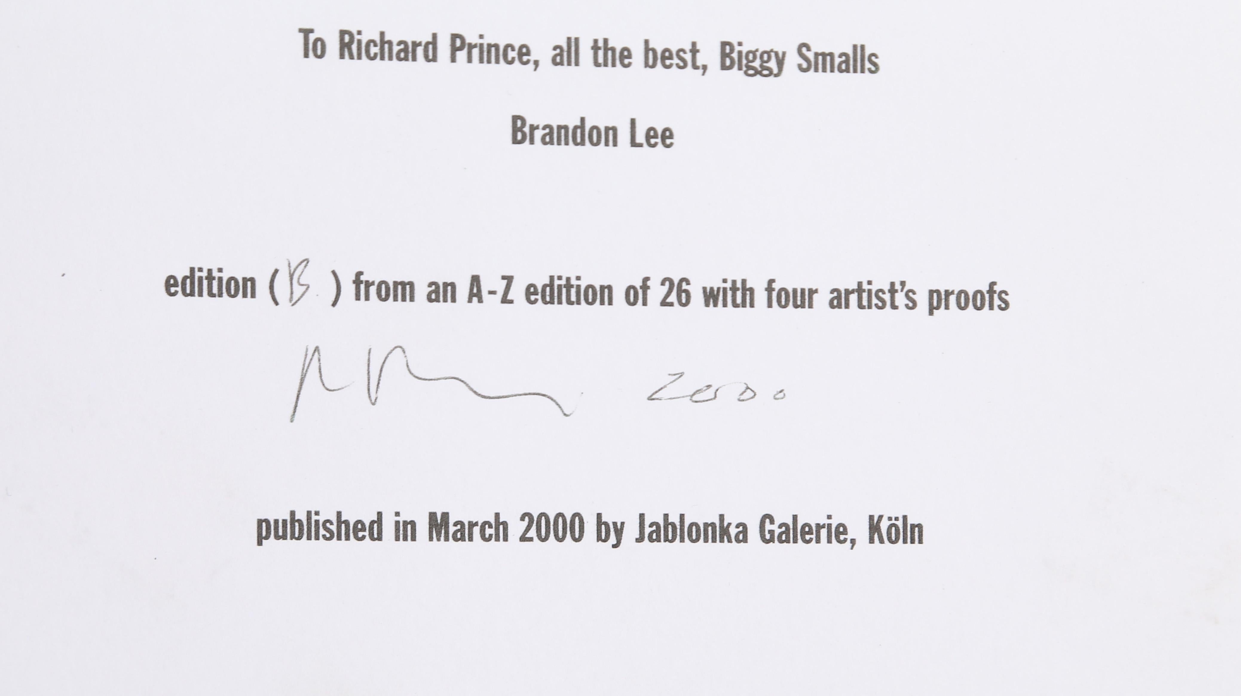 Mike Tyson from All The Best, C-Print by Richard Prince 2