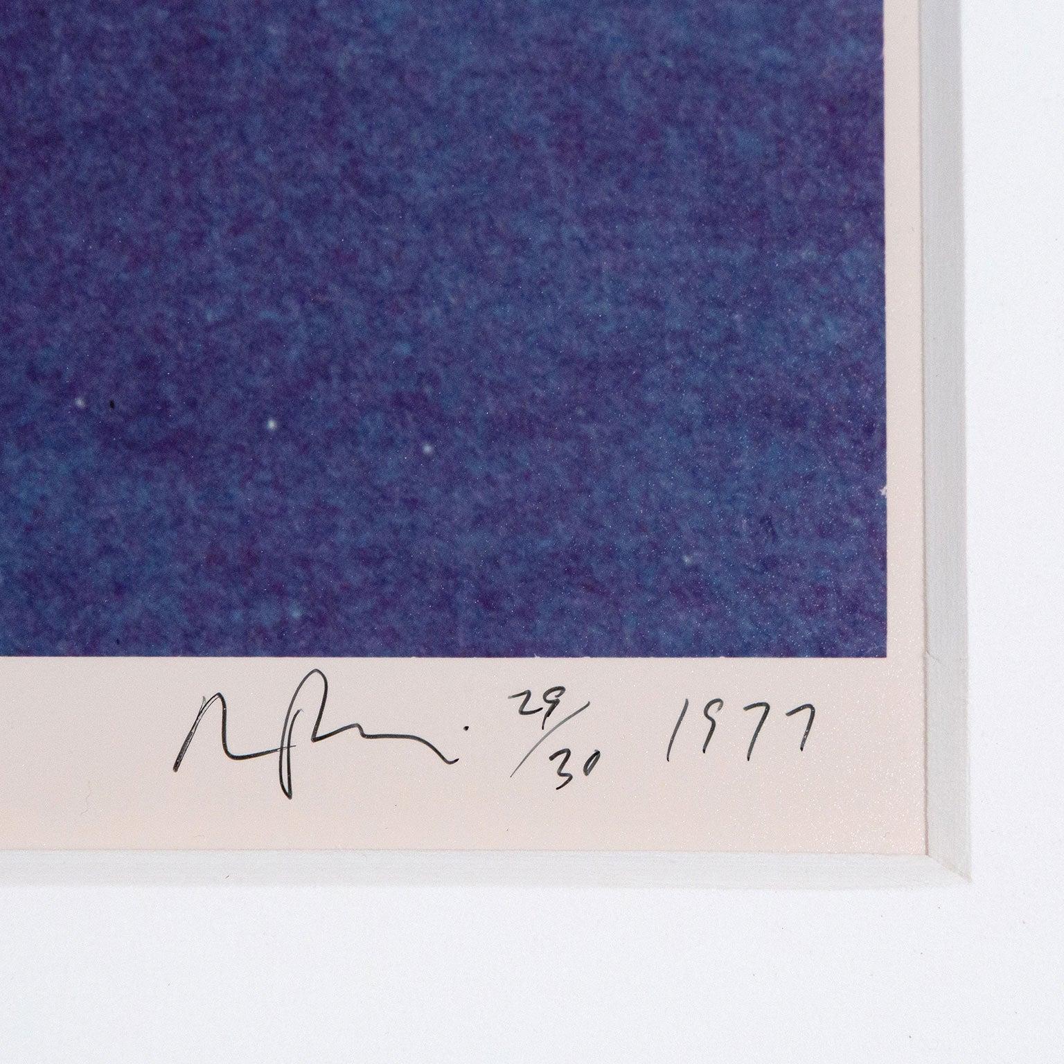 Ohne Titel (Label), USA, 1977  Ektacolor-Fotografie  Signiert, nummeriert und datiert 1
