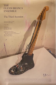 Richard Prince - Glenn Branca Ensemble The Third Ascension poster (Hand Signed)