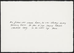 Richard Prince "Greeting Cards #3, Canada Dry"