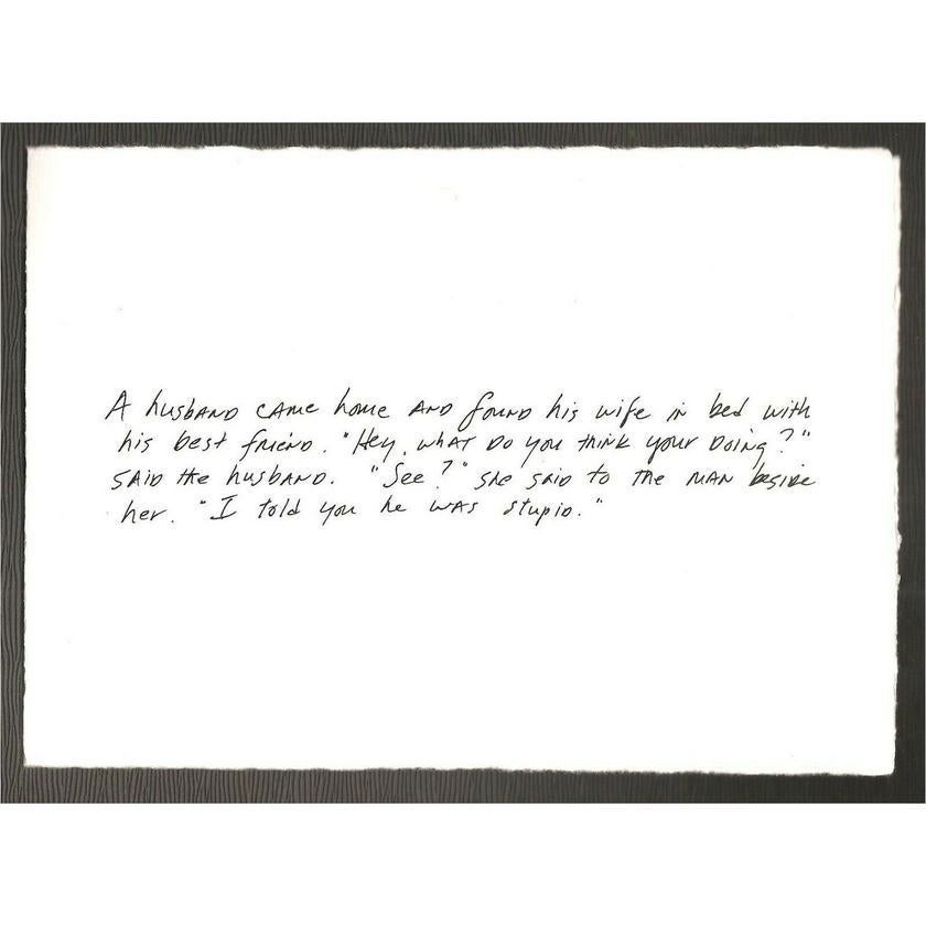 Richard Prince, The Greeting Card Jokes #2 : The Best Friend, 2011 en vente 1