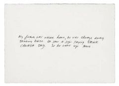 Richard Prince, The Greeting Card Jokes #3: Canada Dry, Foil-Stamped Print, 2011