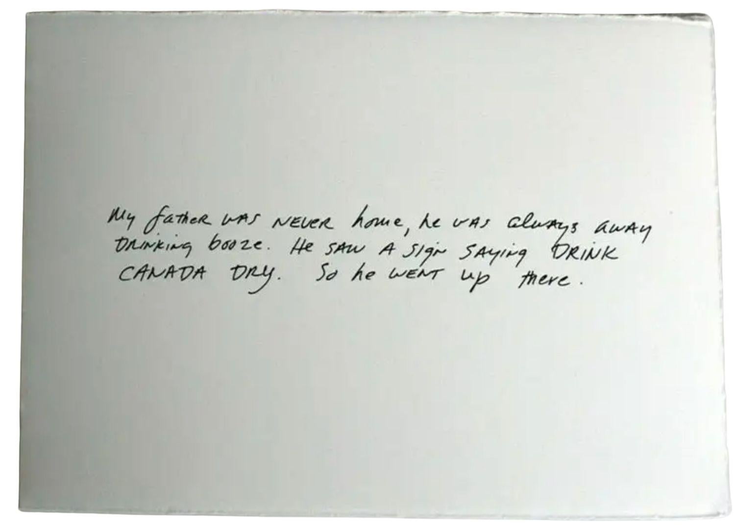 Richard Prince, The Greeting Card Jokes #3 : Canada Dry, impression estampée, 2011

Impression estampillée, sur papier vélin épais, pliée.
Comme neuf, jamais encadré ou exposé. Signé à la main et numéroté par l'artiste, au verso. Collection privée