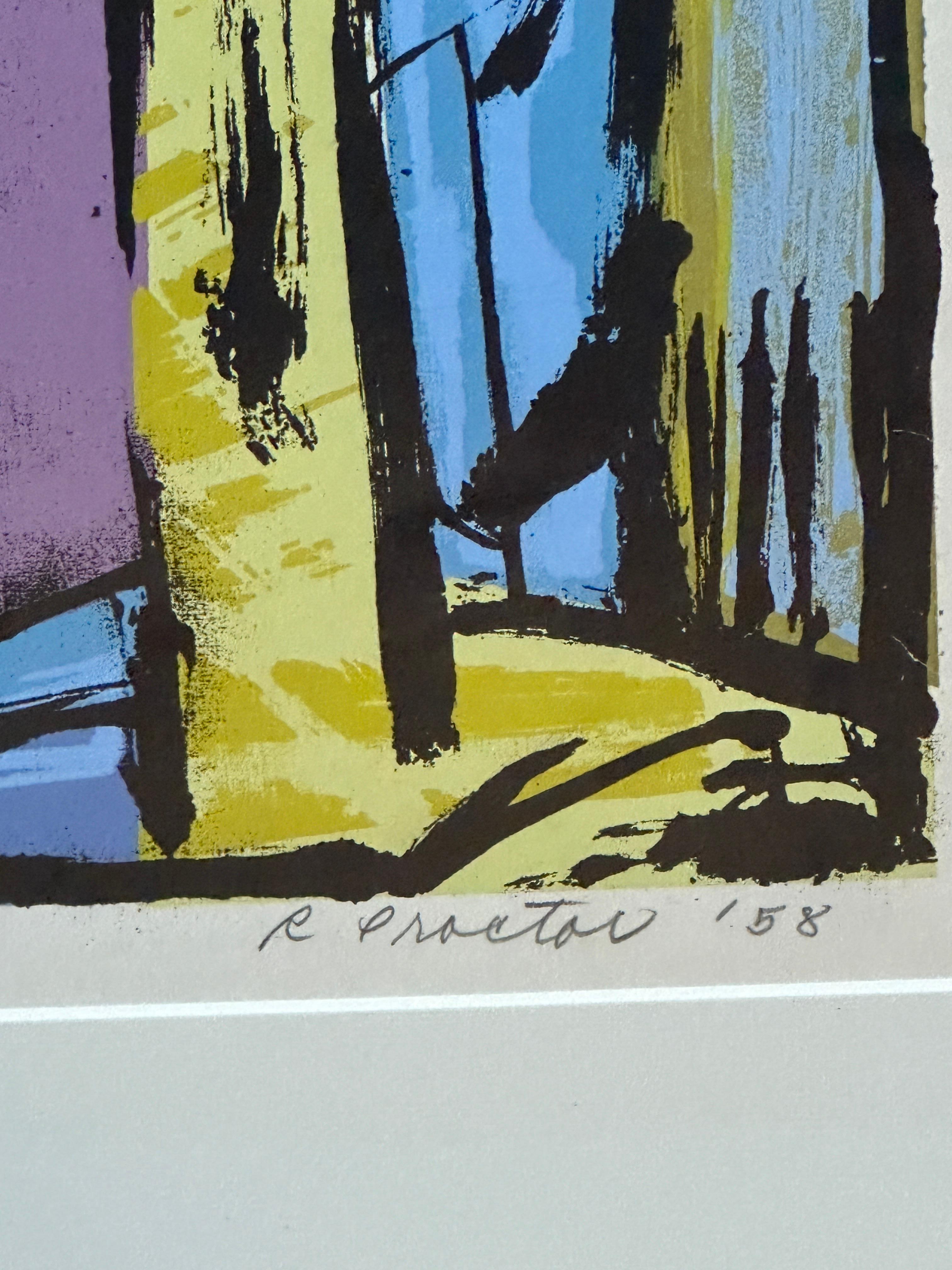 Richard Proctor Cubist Portrait by Richard Proctor 2