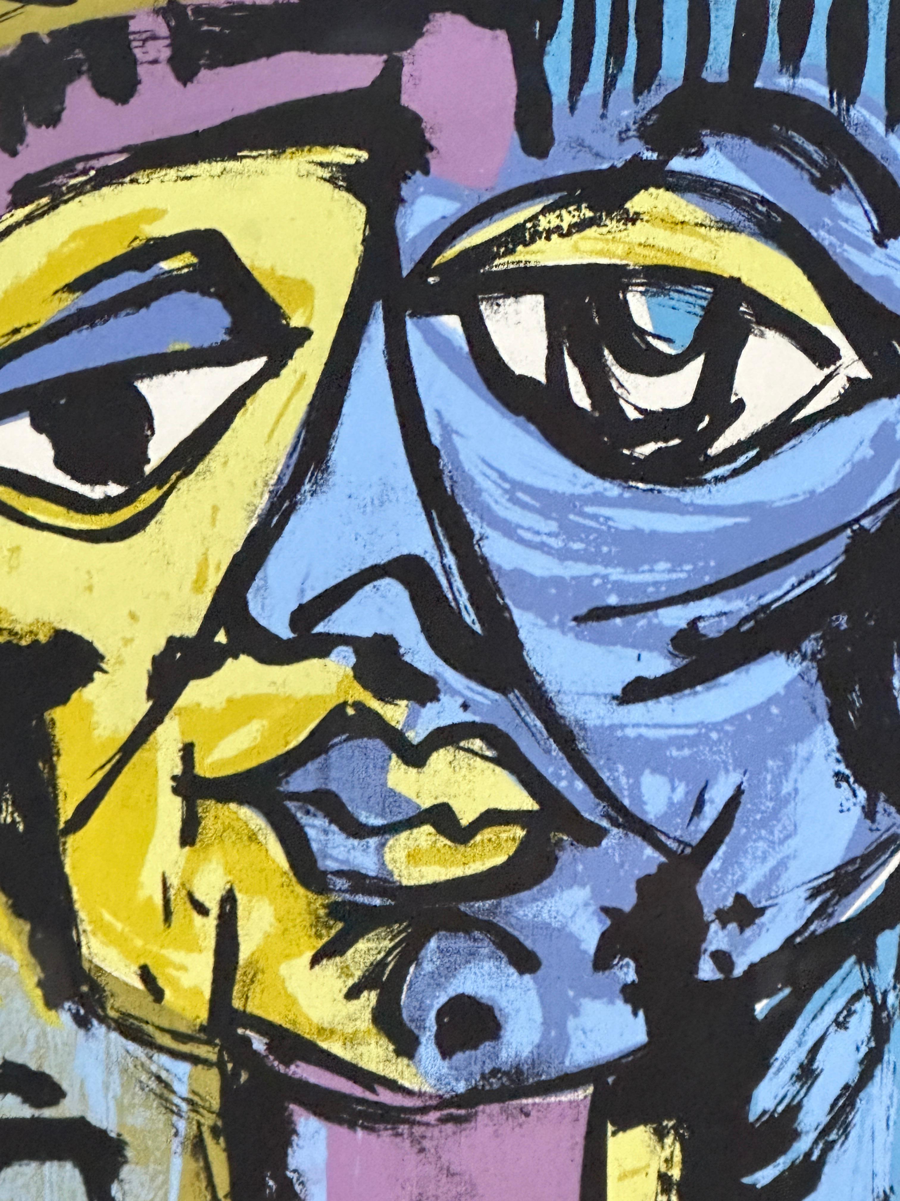 Richard Proctor Cubist Portrait by Richard Proctor 5