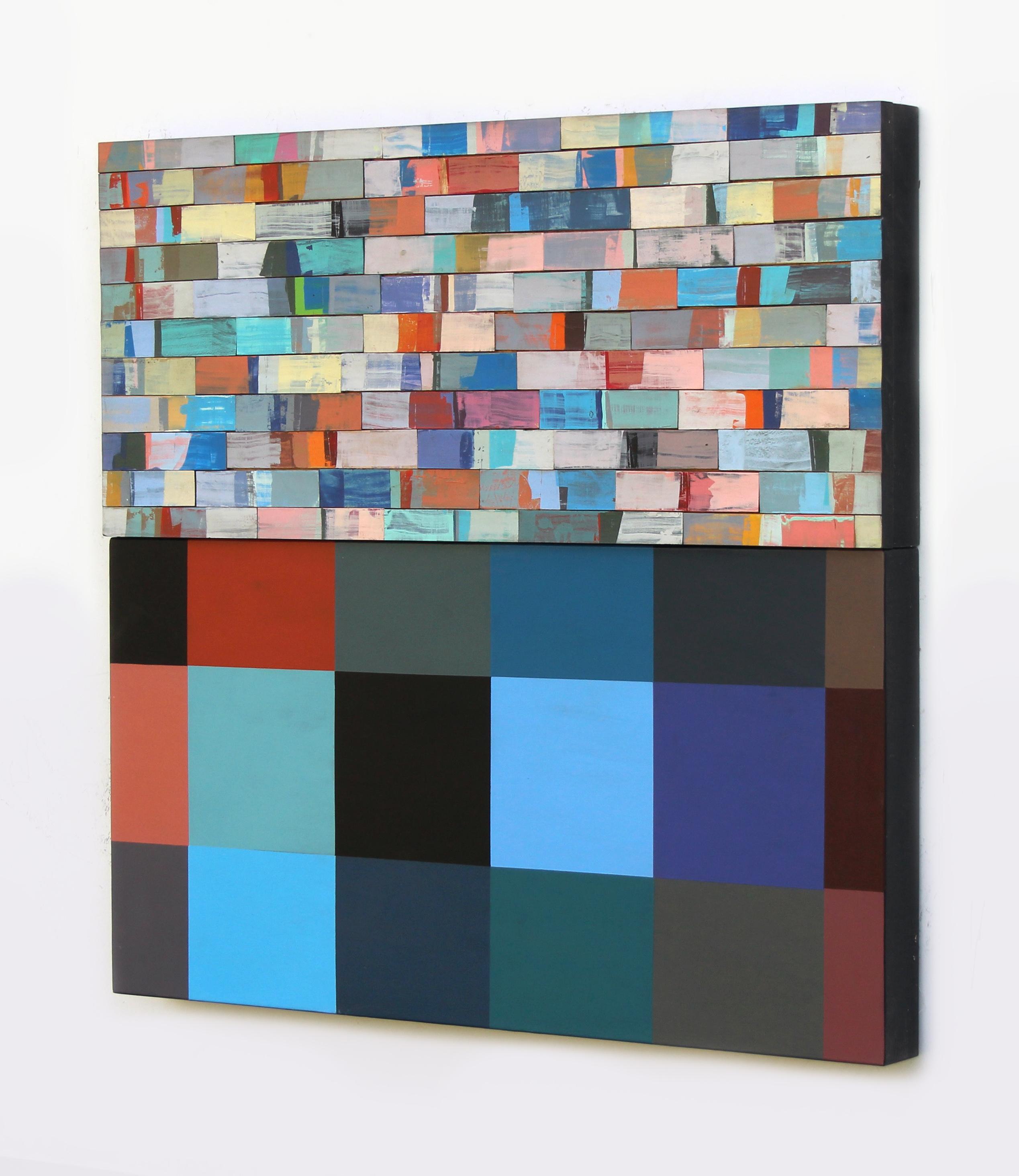 Out West 1 - Painting Abstracto de Richard Taylor
