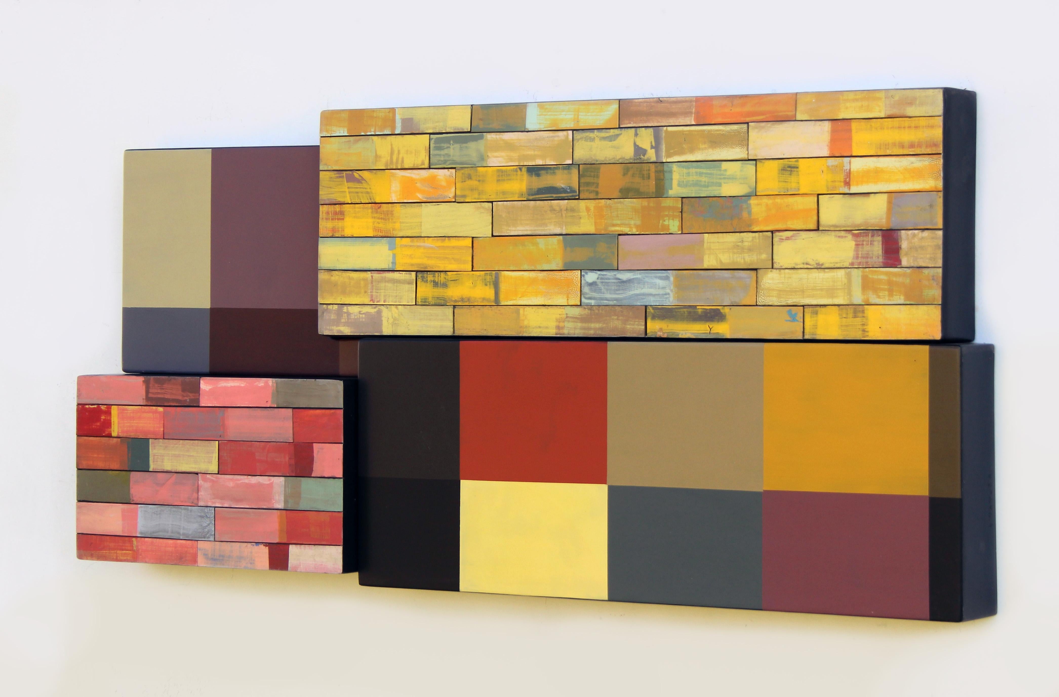 Out West 3 - Sculpture Abstracto de Richard Taylor