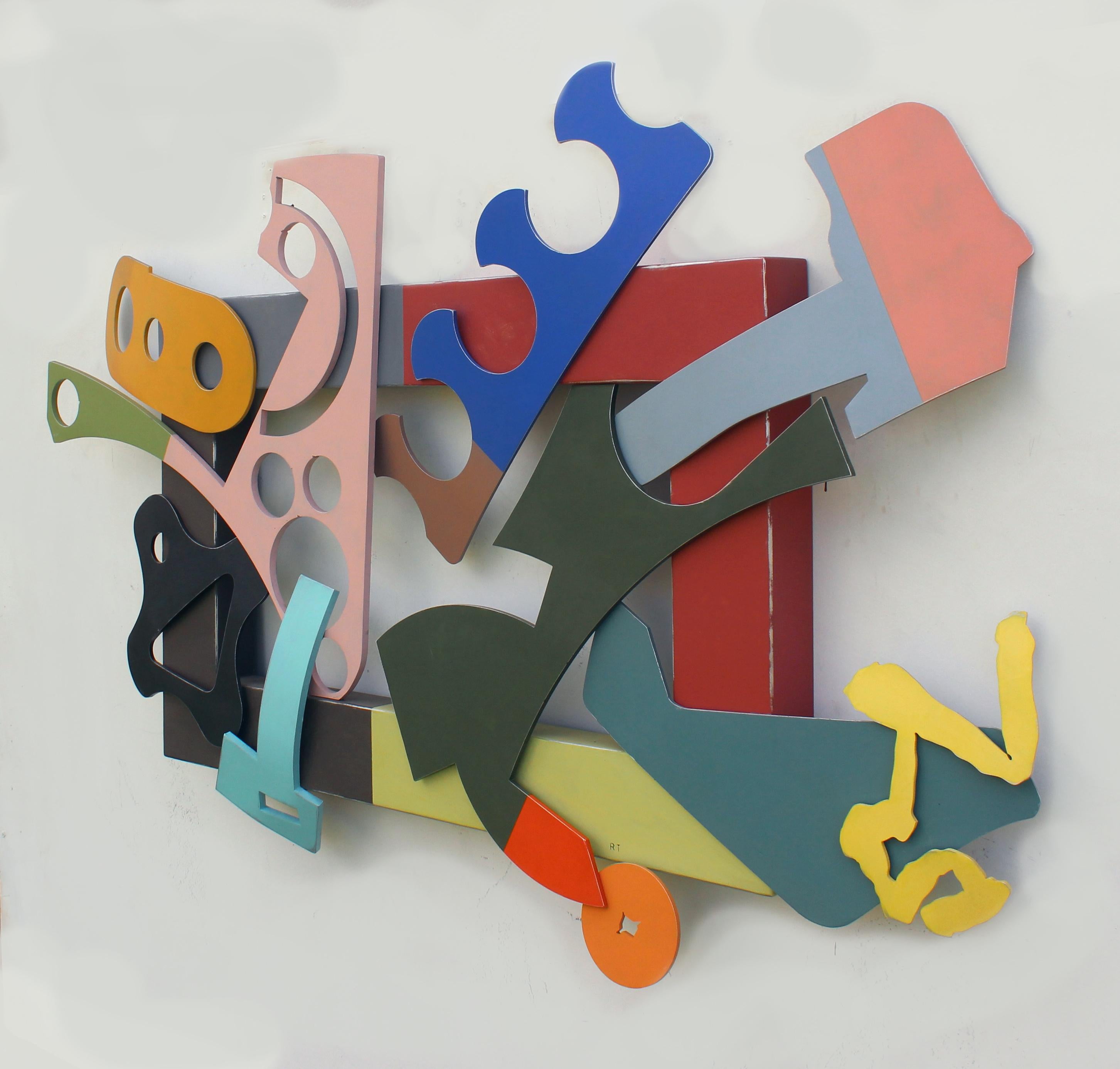 Ventana 3 - Sculpture Abstracto de Richard Rand Taylor